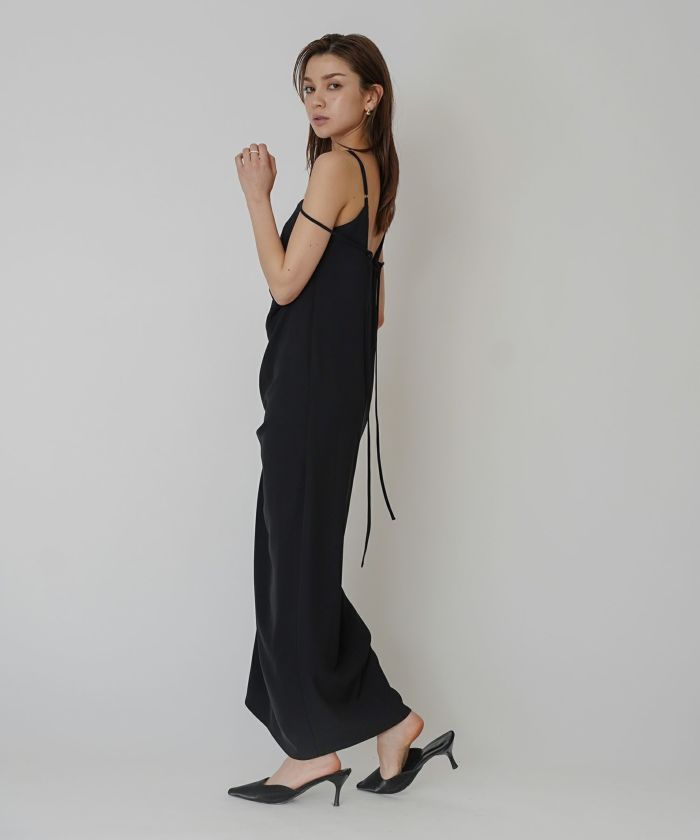 紐アレンジ キャミソール ワンピース KINO THE KEI 全3色｜ktk321-0039