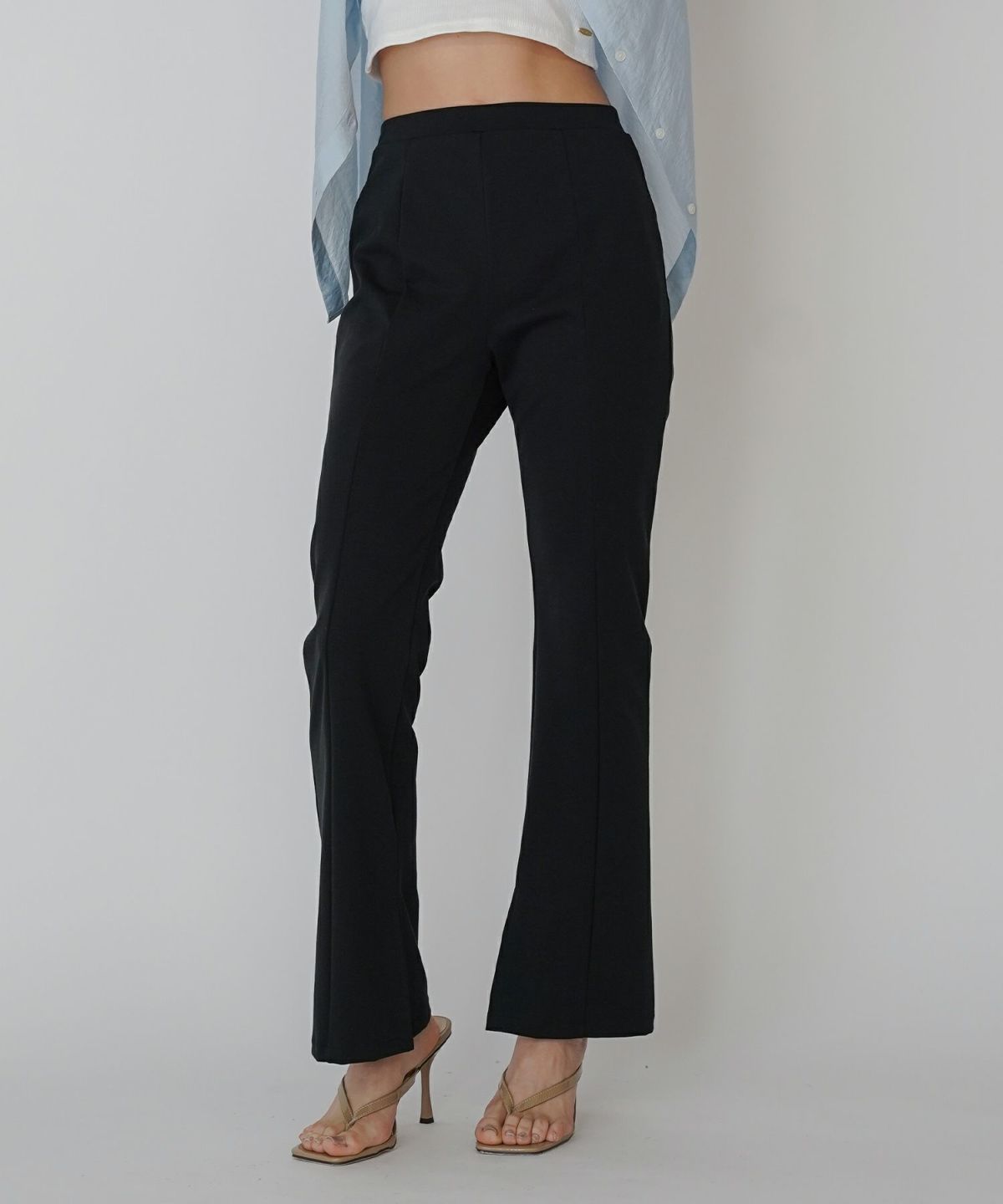 裾スリット レギンス パンツ KINO THE KEI