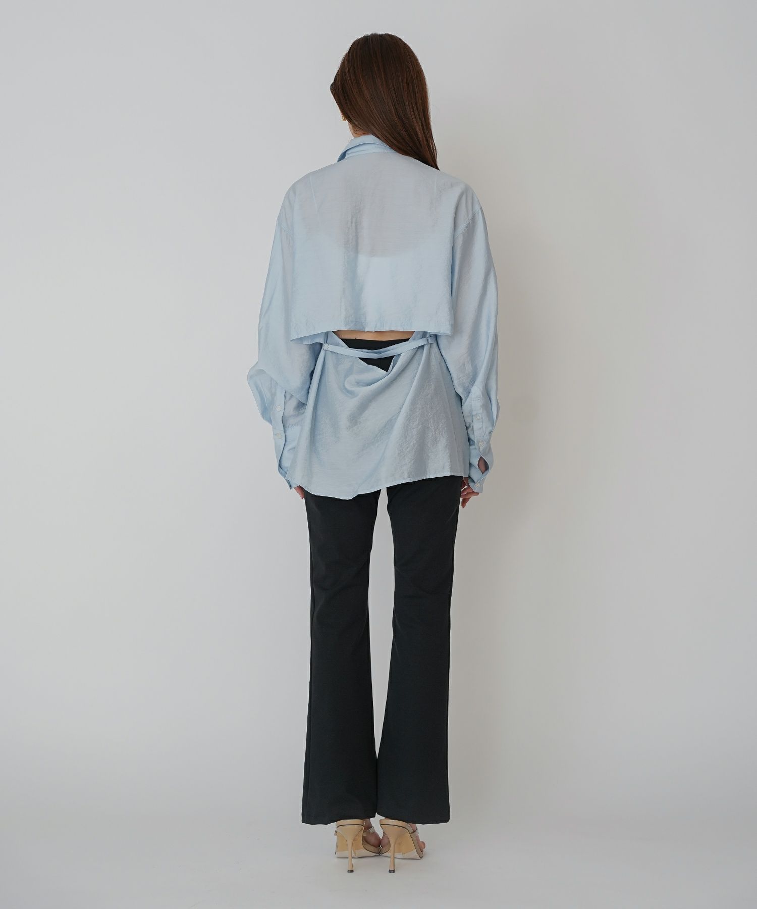 裾スリット レギンス パンツ KINO THE KEI