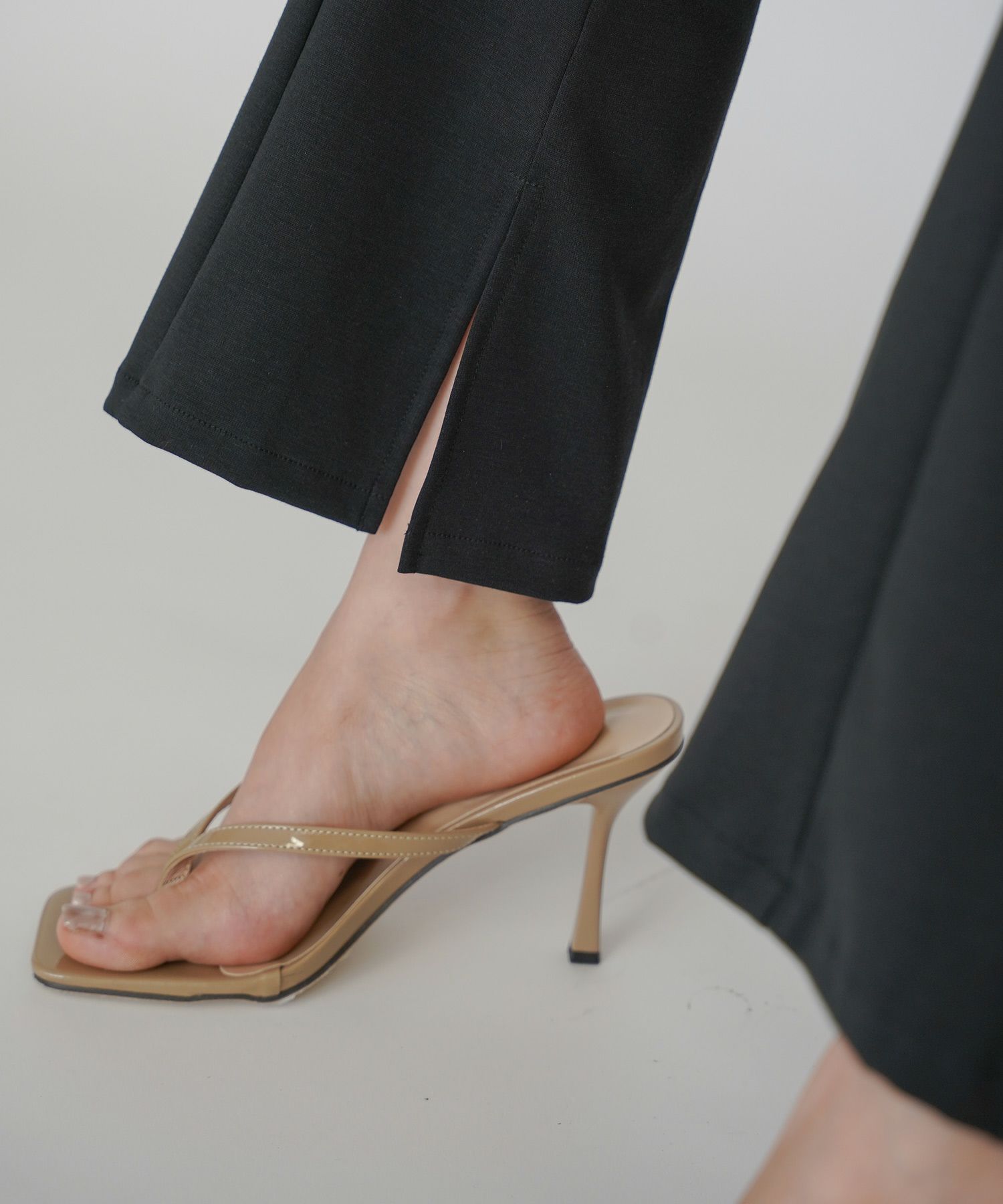 裾スリット レギンス パンツ KINO THE KEI