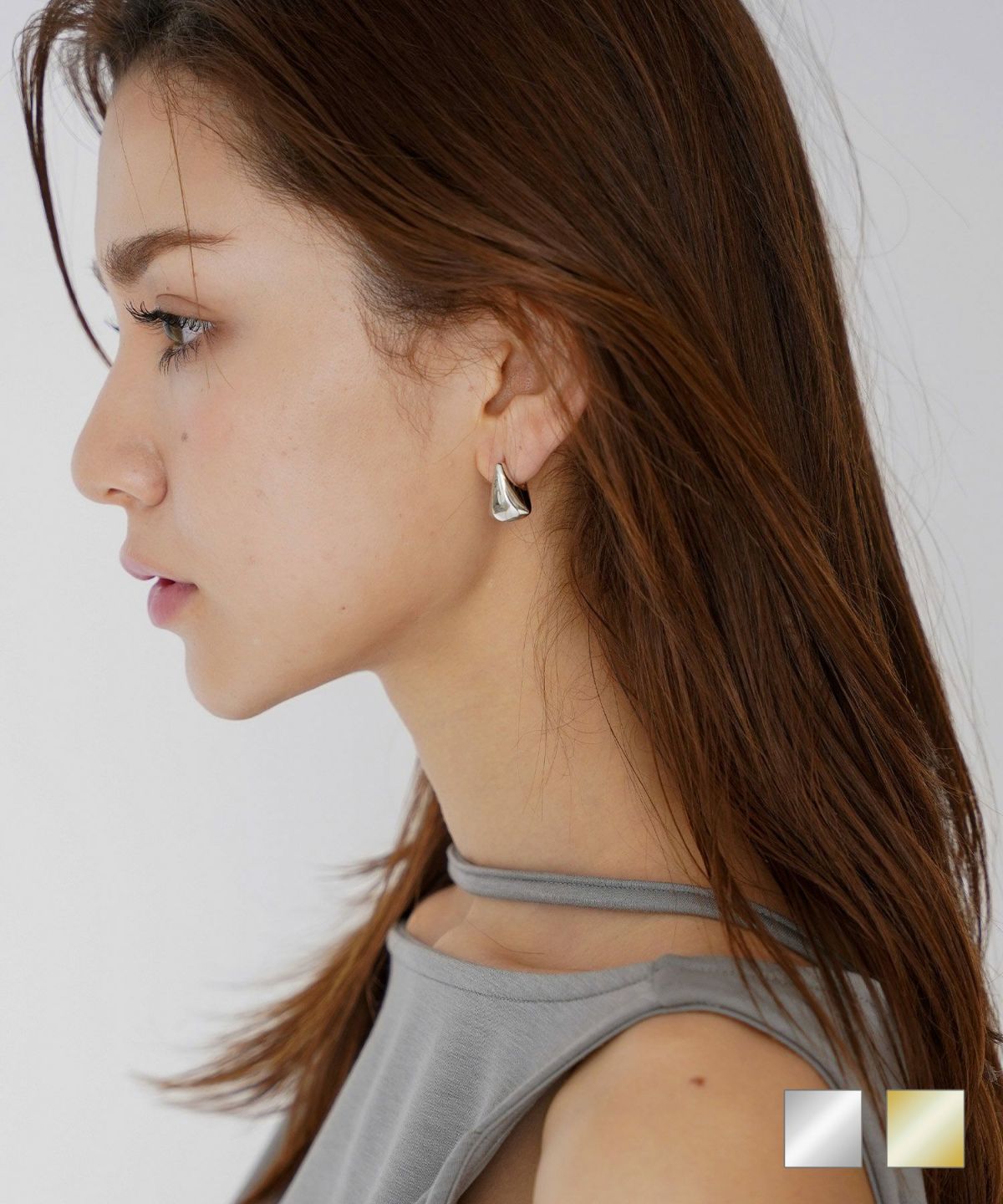 オリジナル リーフ ピアス KINO THE KEI