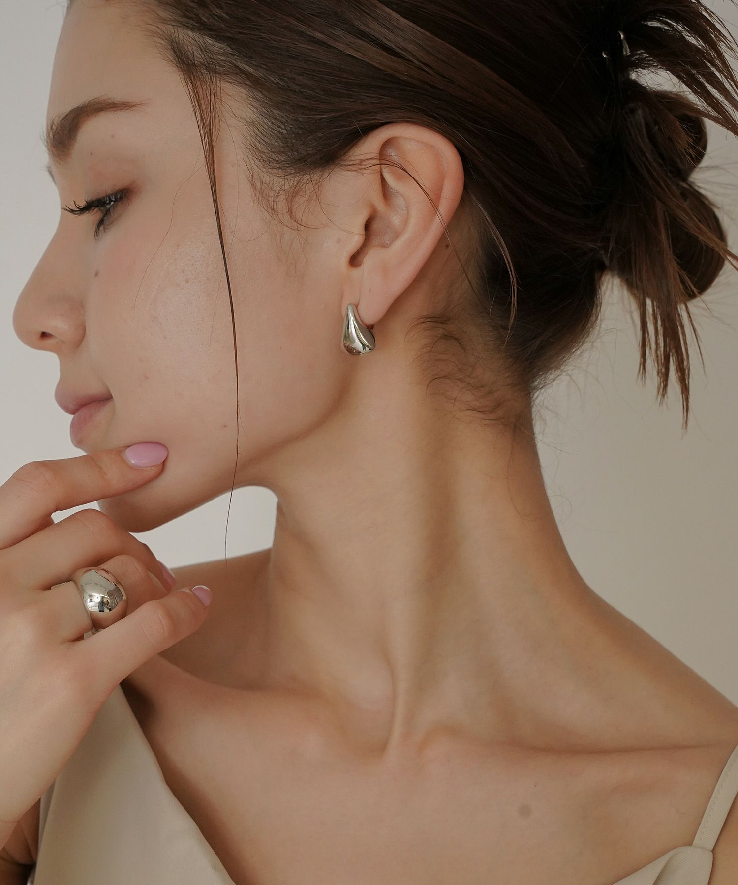 オリジナル リーフ ピアス KINO THE KEI