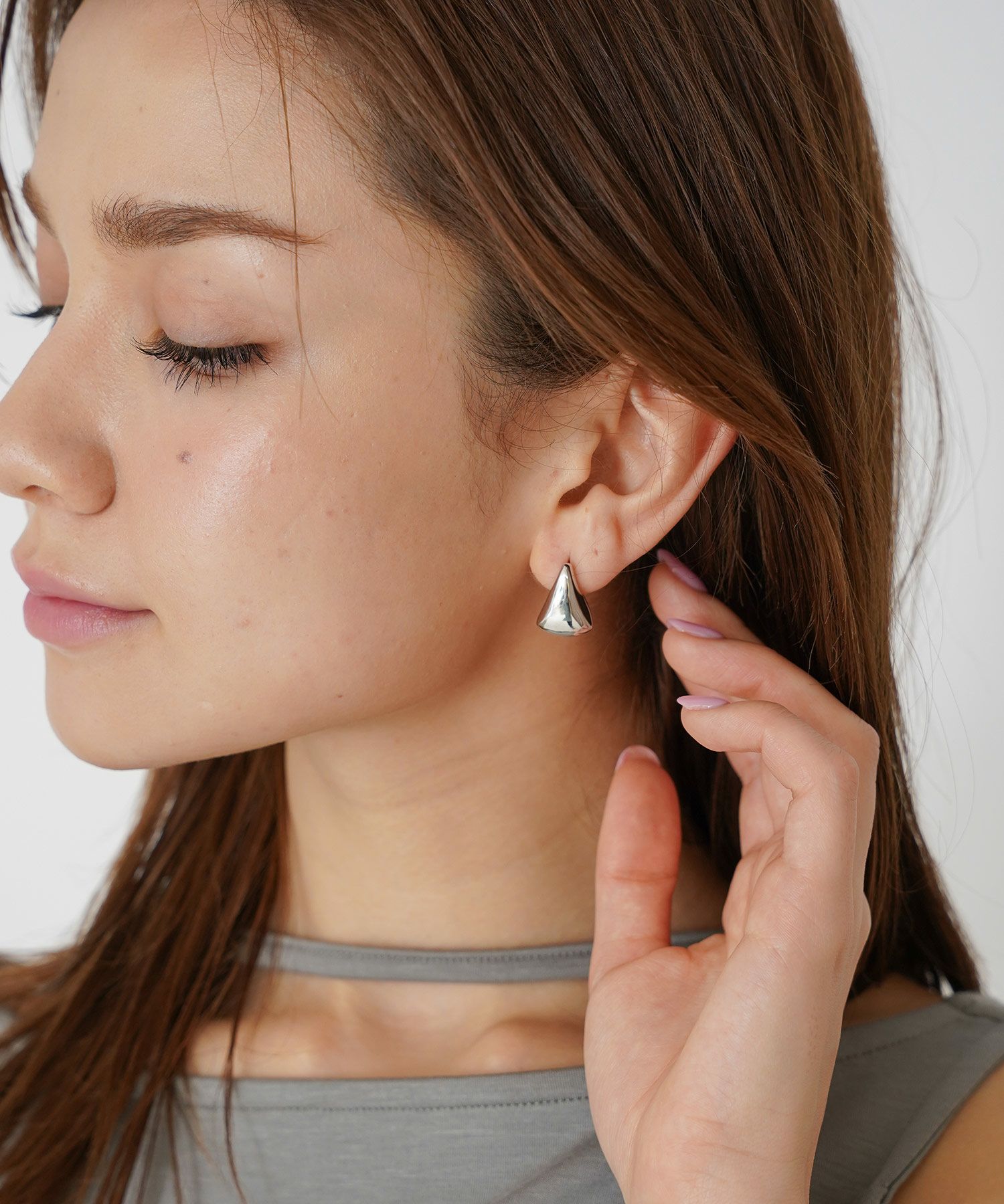 オリジナル リーフ ピアス KINO THE KEI