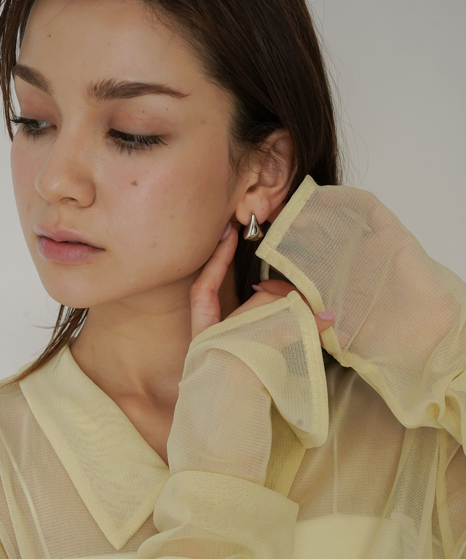 オリジナル リーフ ピアス KINO THE KEI