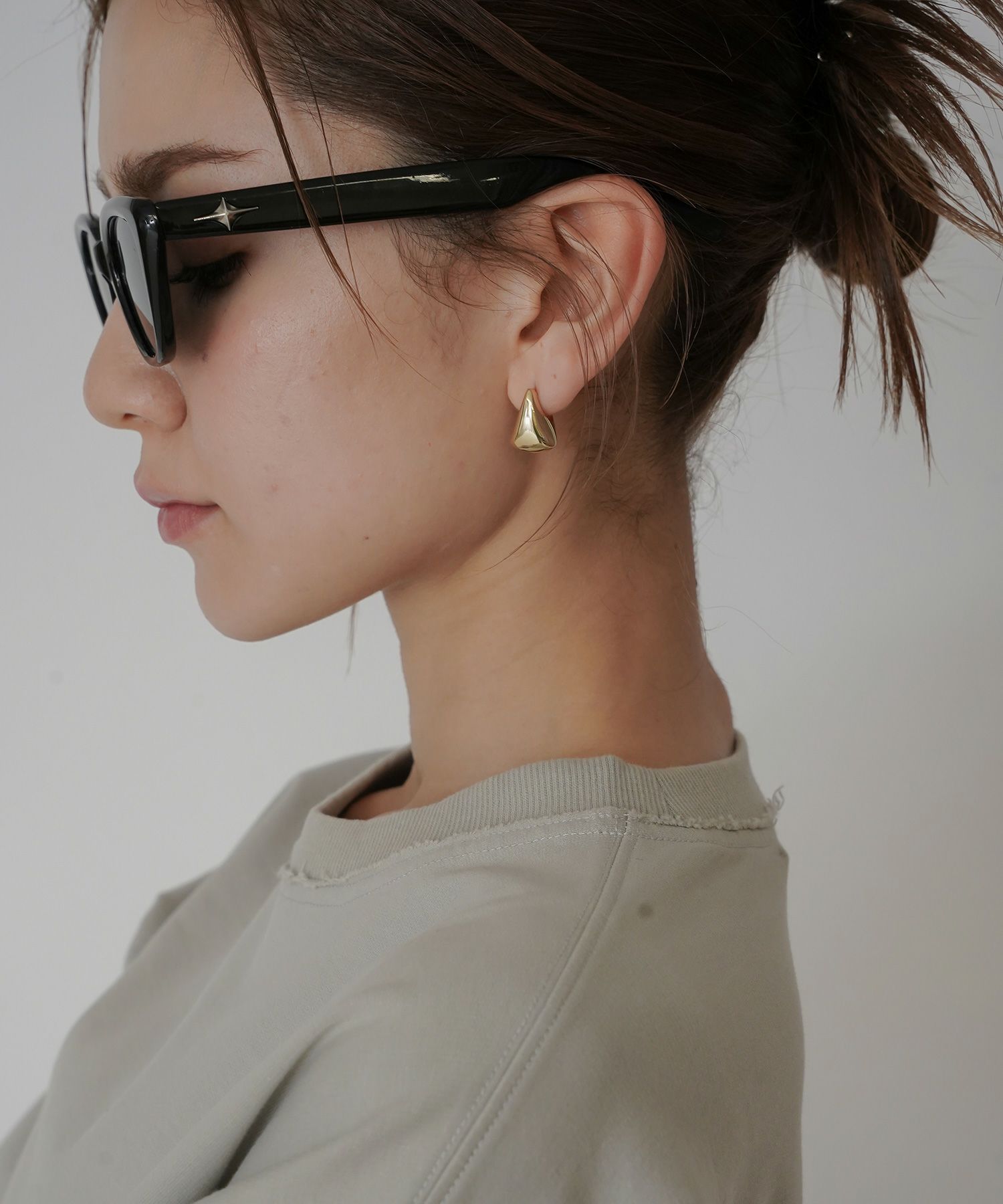 オリジナル リーフ ピアス KINO THE KEI