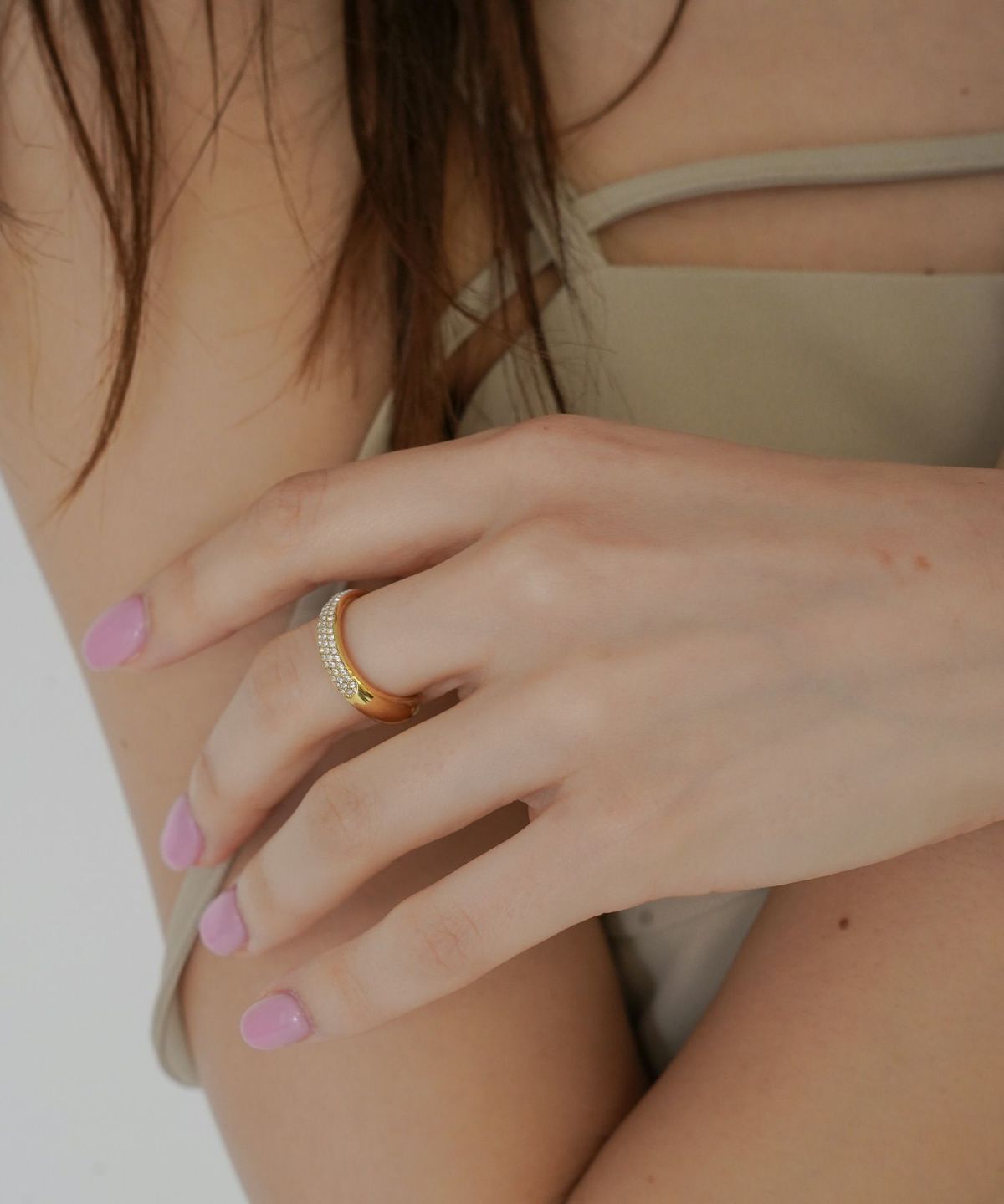 オリジナル 2WAY ぷっくり リング KINO THE KEI