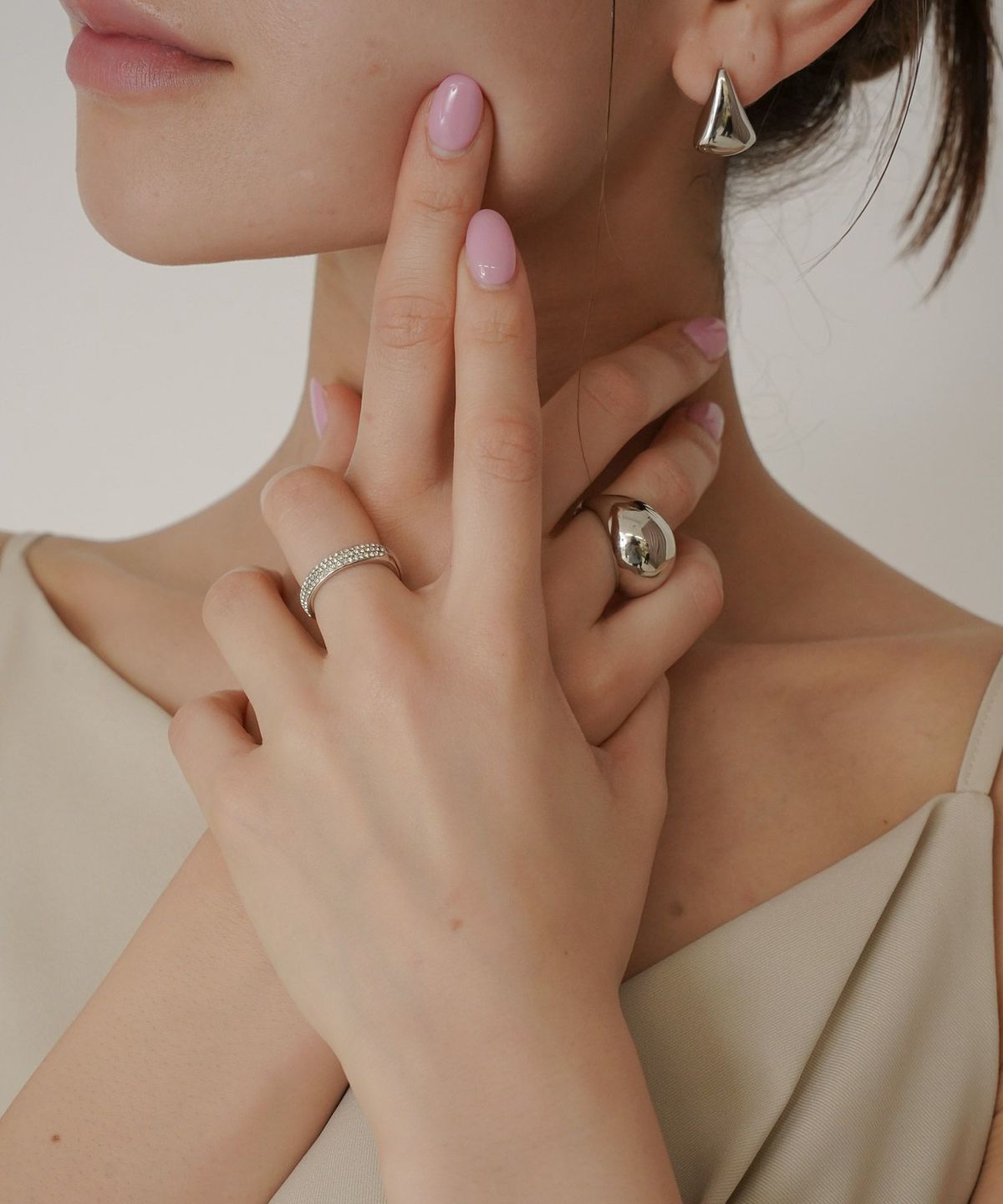 オリジナル 2WAY ぷっくり リング KINO THE KEI