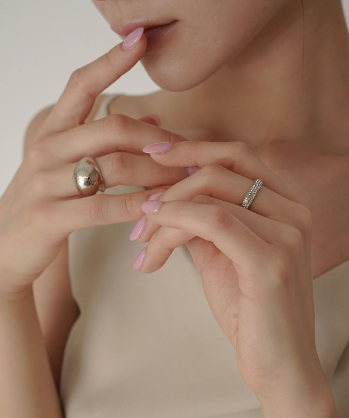 オリジナル 2WAY ぷっくり リング KINO THE KEI