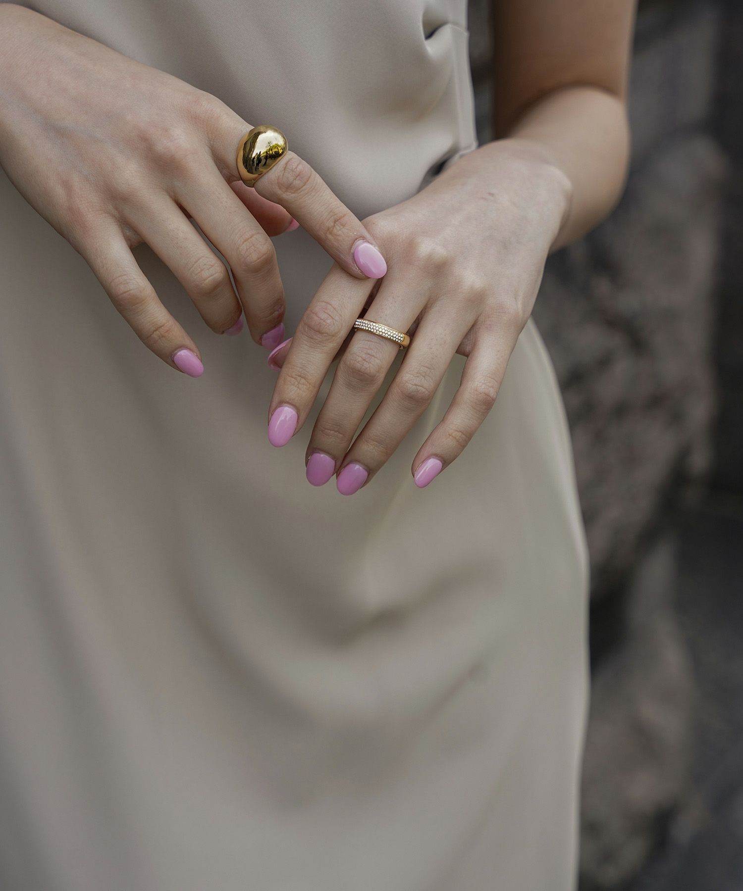 オリジナル 2WAY ぷっくり リング KINO THE KEI