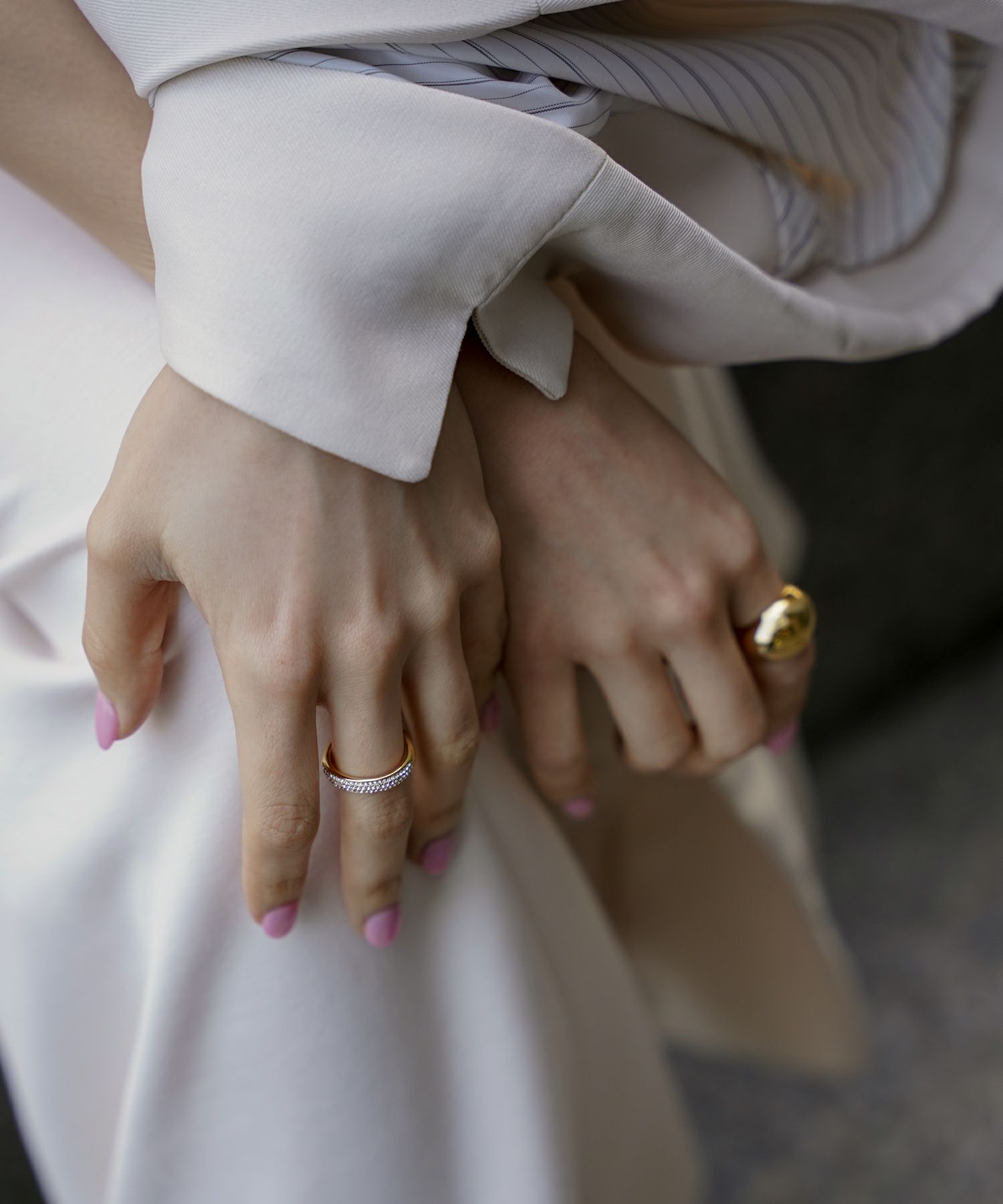 オリジナル 2WAY ぷっくり リング KINO THE KEI