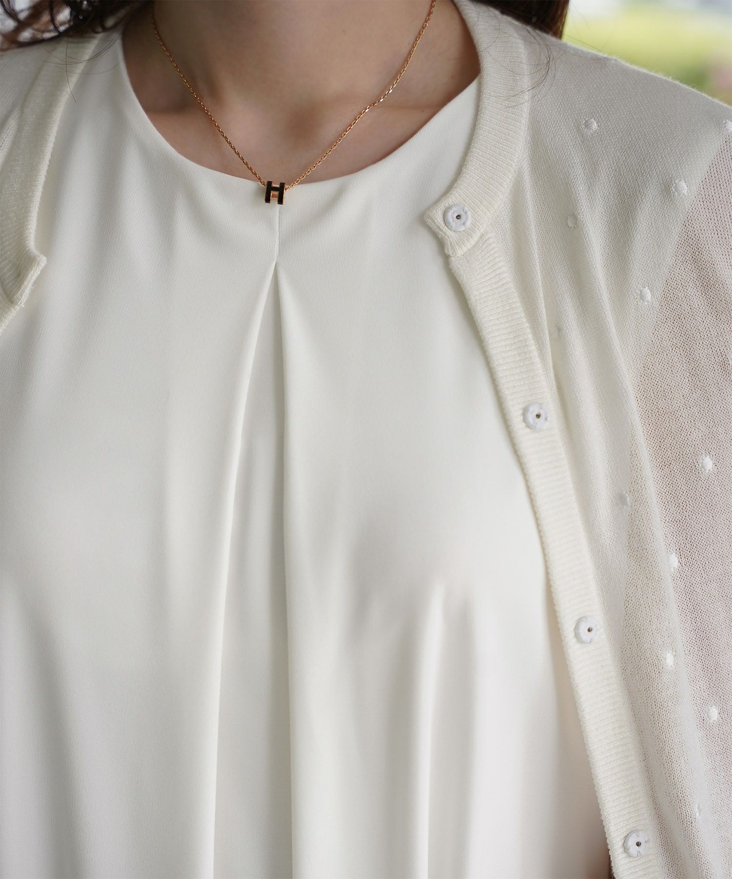 レディース マキシワンピース カップ付き インナー ノースリーブ ホワイト サックス ブラック S M