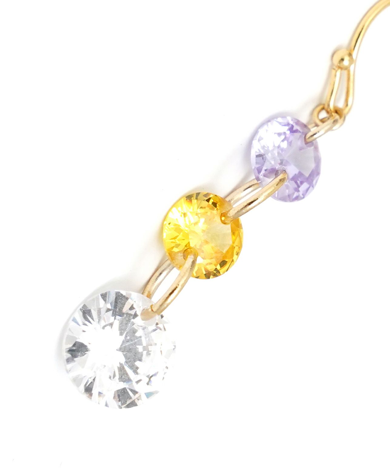 パステル クリスタル ピアス イヤリング Pastel Crystal Pierce Earring