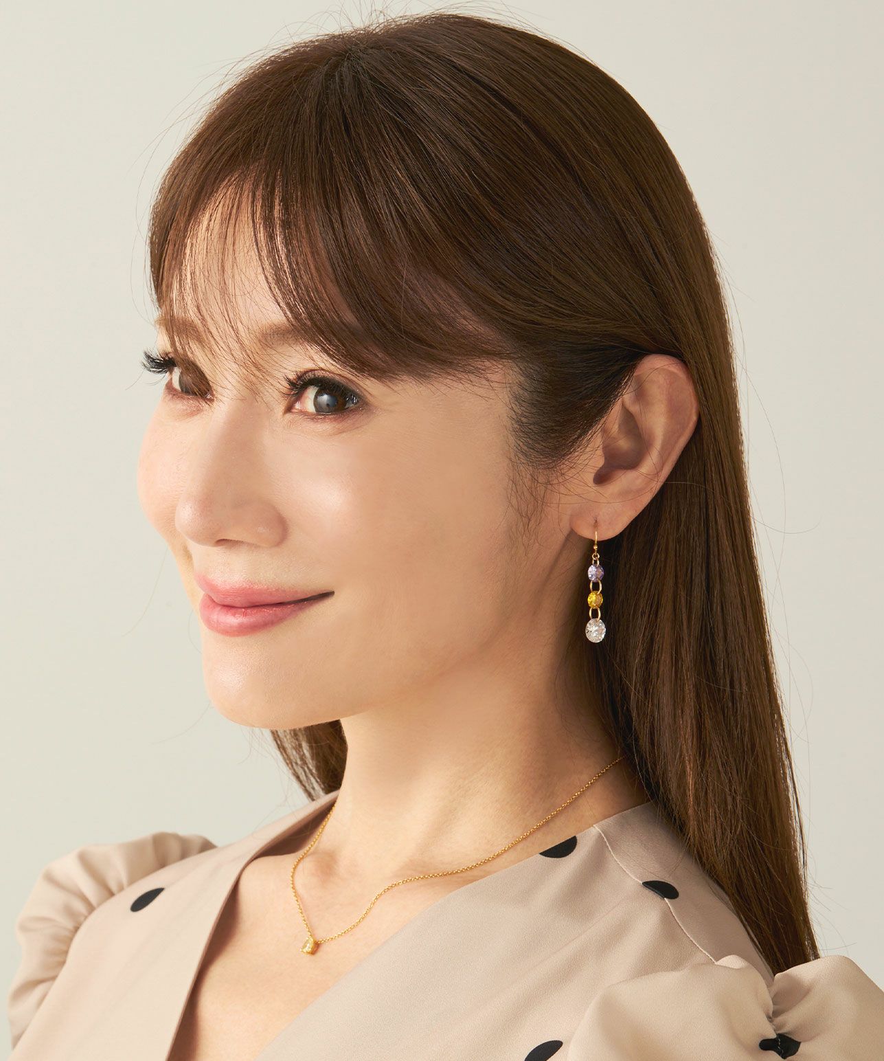パステル クリスタル ピアス イヤリング Pastel Crystal Pierce Earring