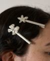 アクセサリー/シルバー/ヘアクリップ/グッズ