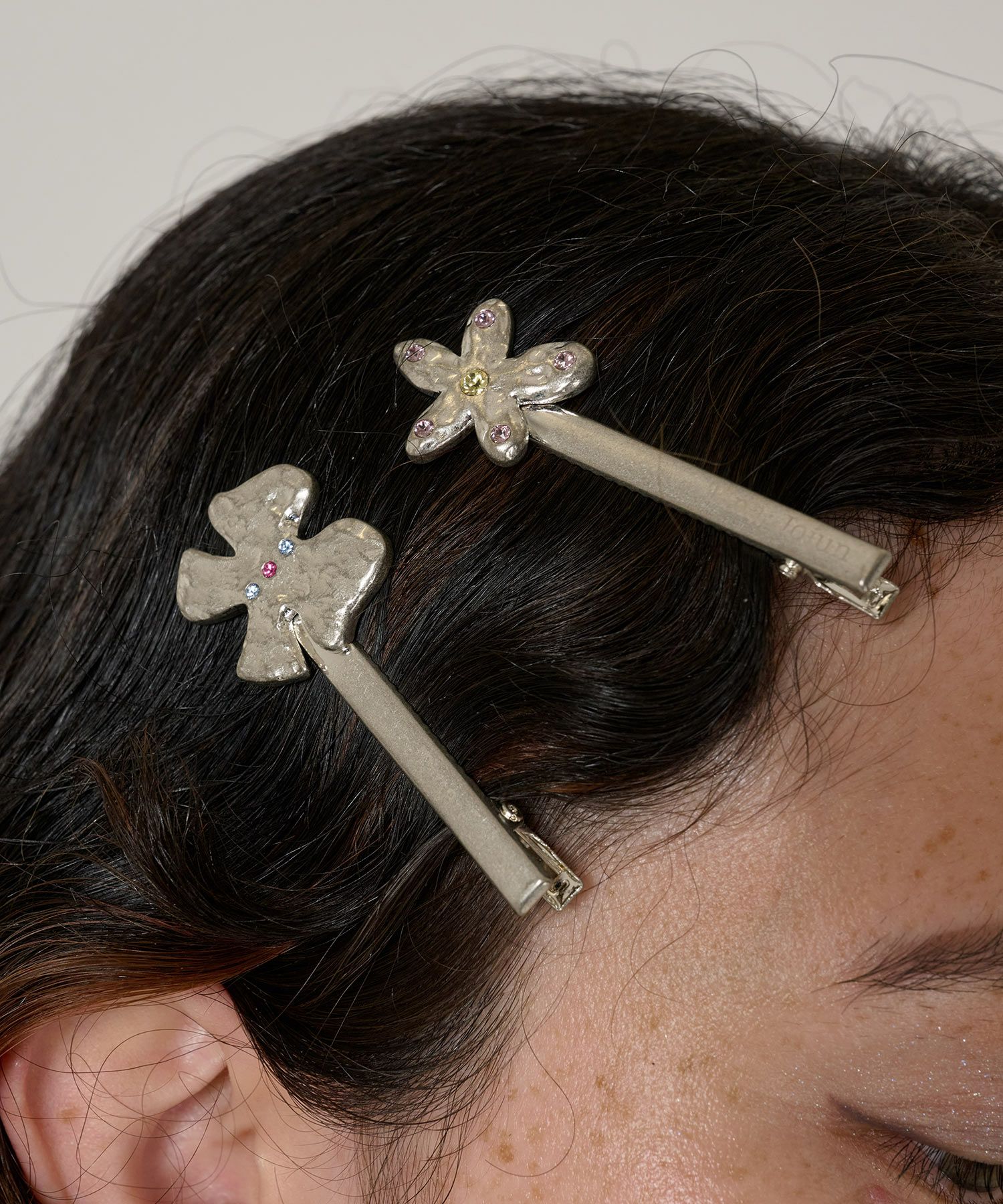 アクセサリー/シルバー/ヘアクリップ/グッズ