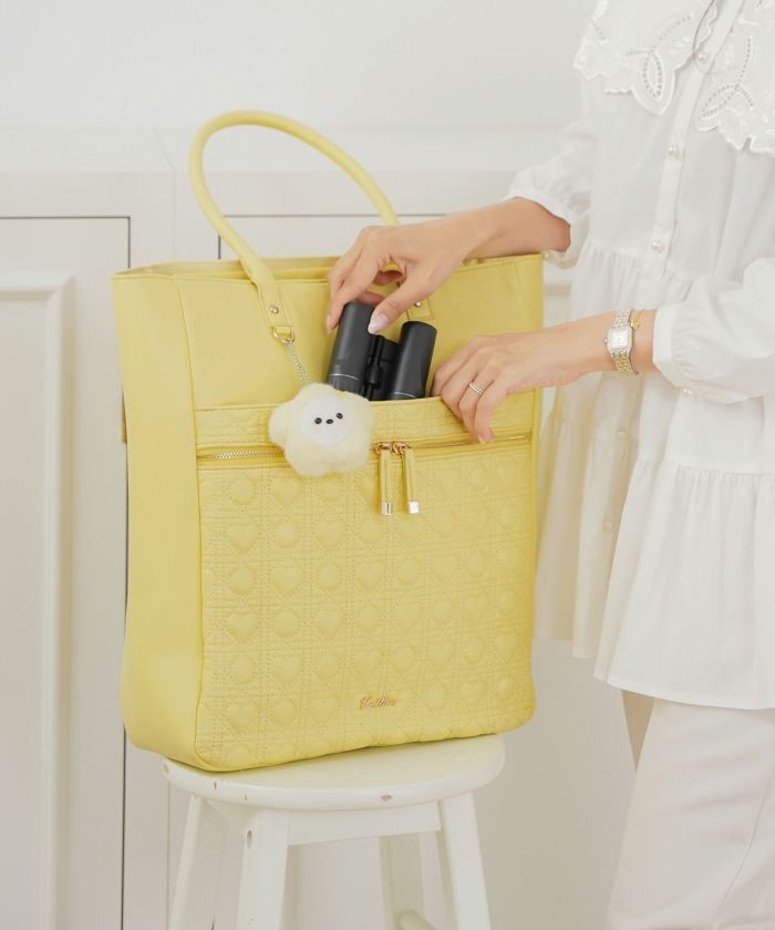 1/下旬頃発送予定！オリジナル ハートキルティング キャリーオン