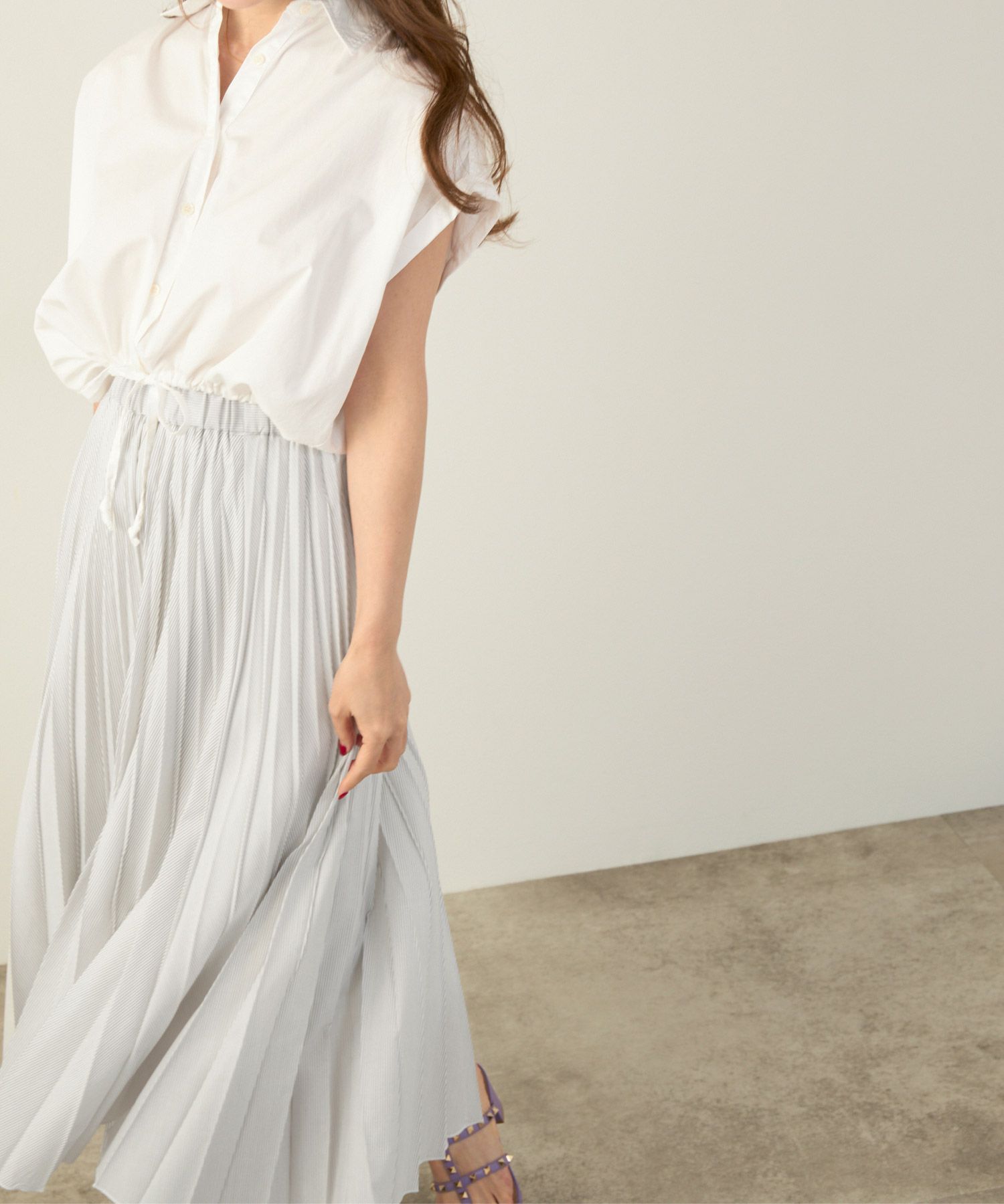 手洗い可上品きれいめ柄ナチュラル大人可愛いオールシーズンカジュアルフェニミンオフィスジョイントスペース