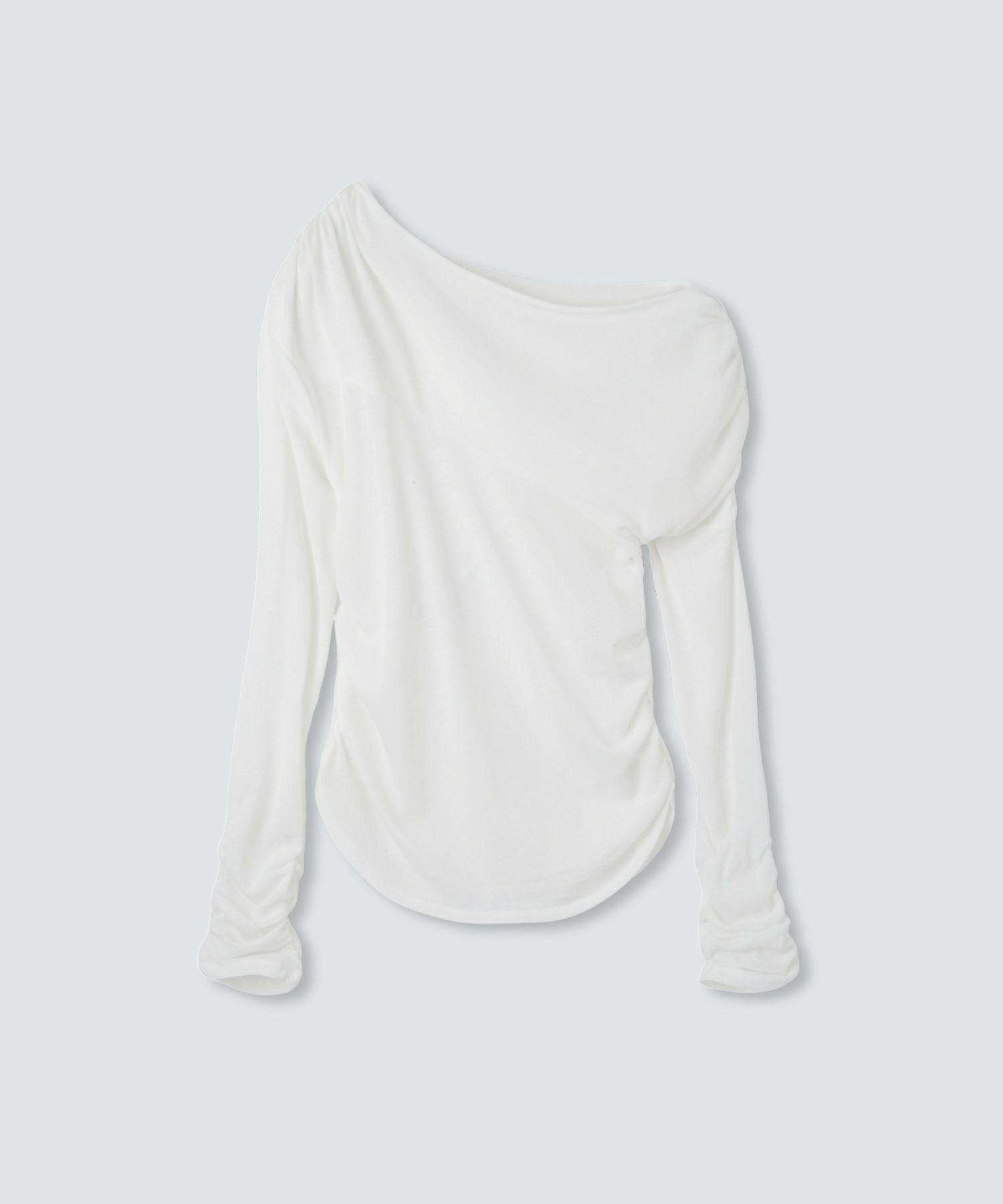 アシンメトリー ドレープ プルオーバー KINO THE KEI 全4色｜ktk521-0086【1】