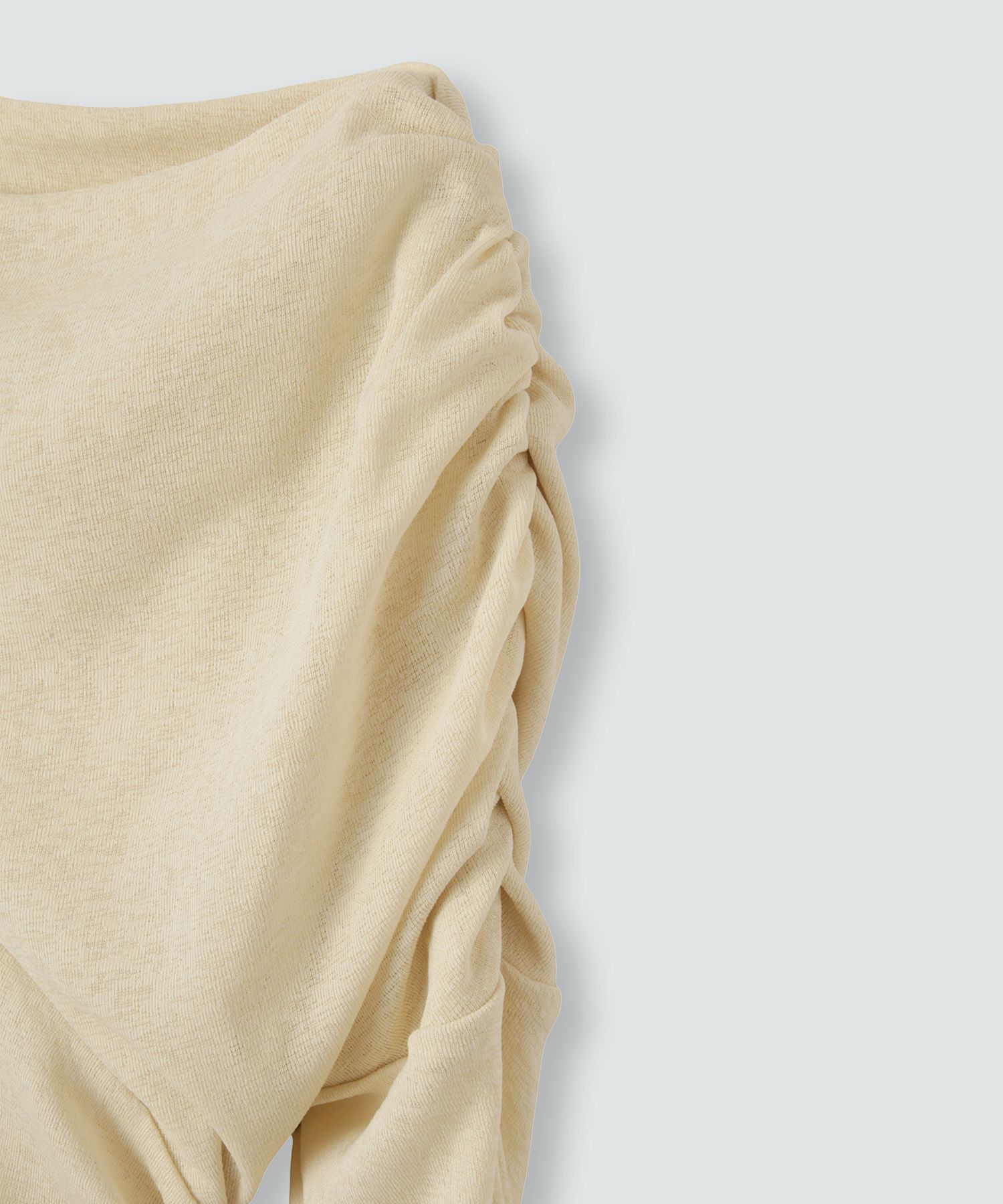 アシンメトリー ドレープ プルオーバー KINO THE KEI 全4色｜ktk521-0086【1】