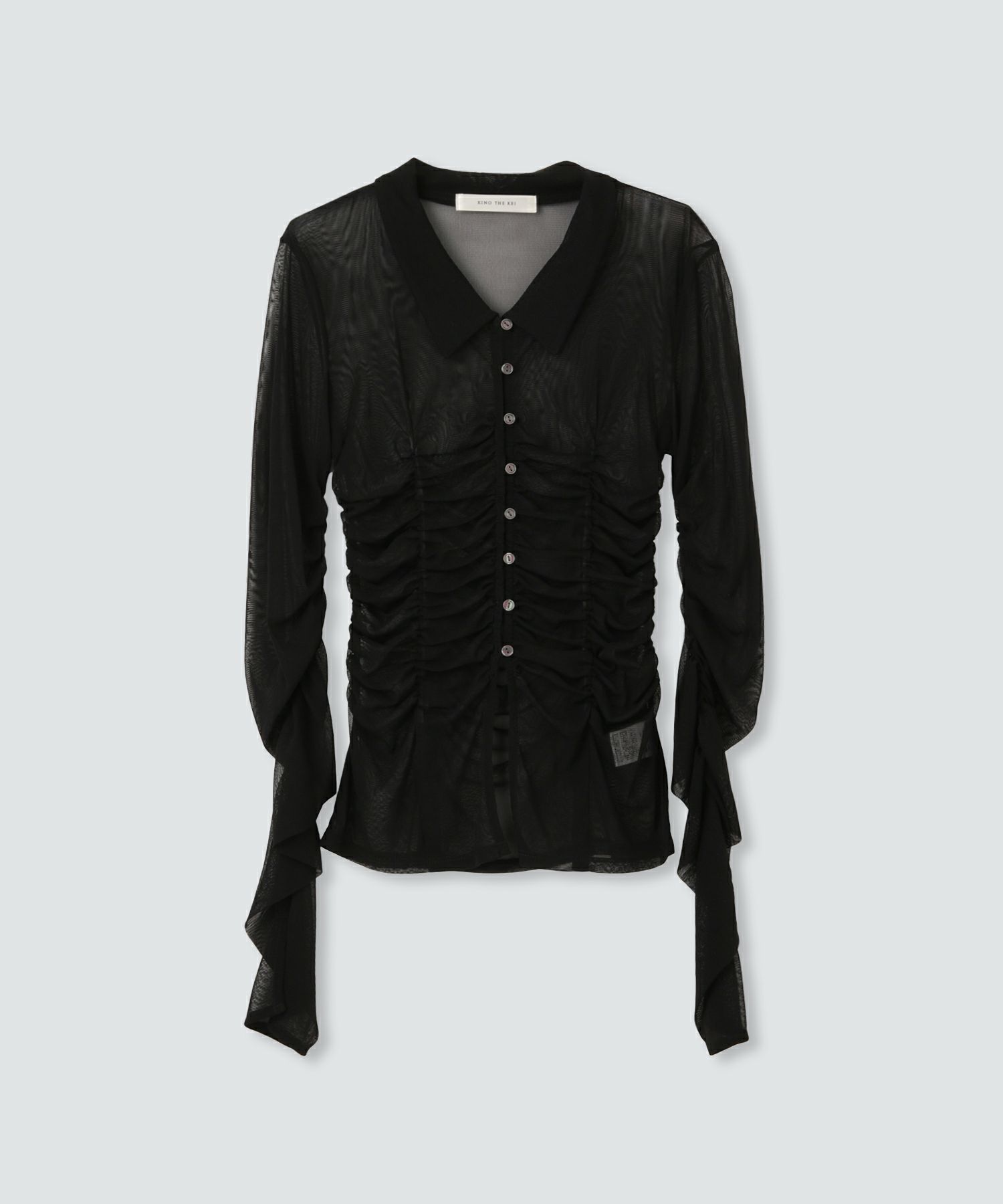 シアー ストレッチ シャーリング カーデ KINO THE KEI 全3色｜ktk821-0084