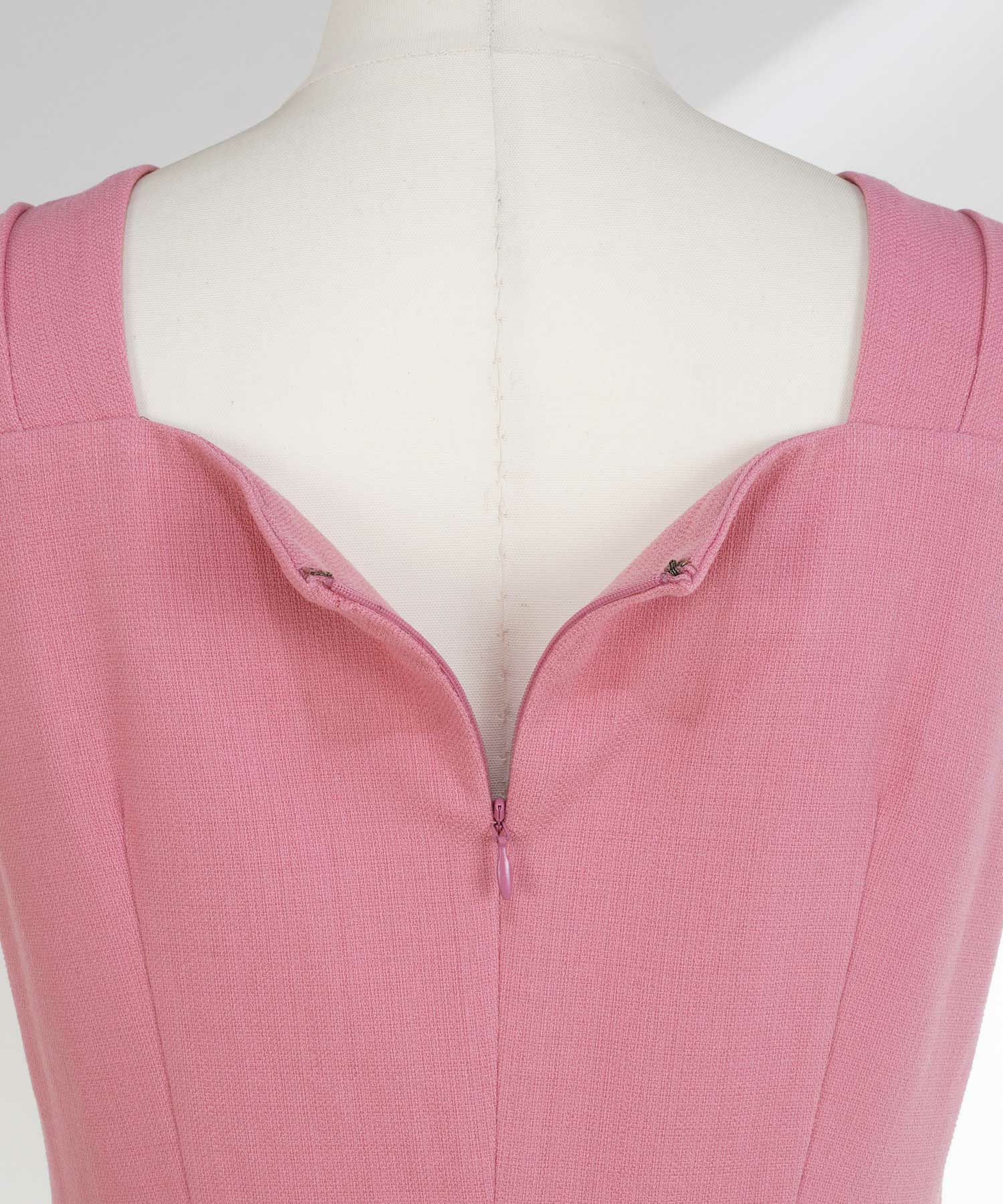 手洗い可ノースリーブフレアオケージョンセレモニーおしゃれフェミニン上品大人可愛いきれいめ夏ジョイントスペース