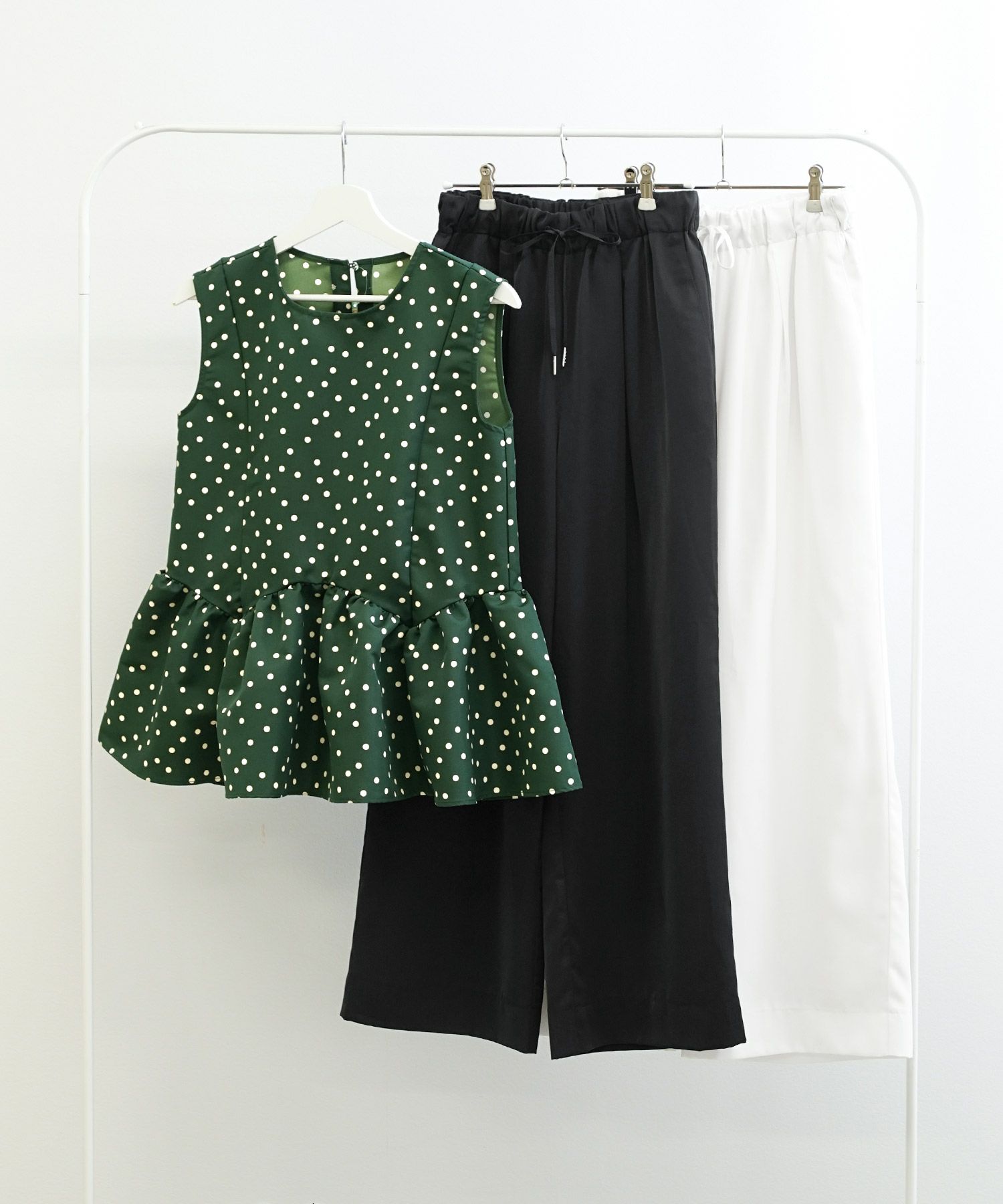 手洗い可かわいい上品きれいめ大人カジュアルオフィスフォーマルロング美脚ドロストジョイントスペース