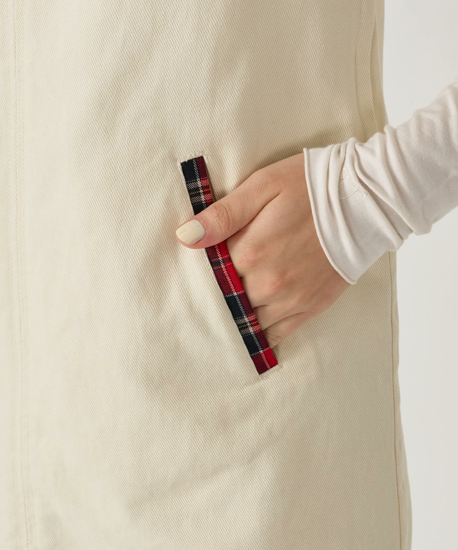 チェック/ジャンスカ/ワンピース