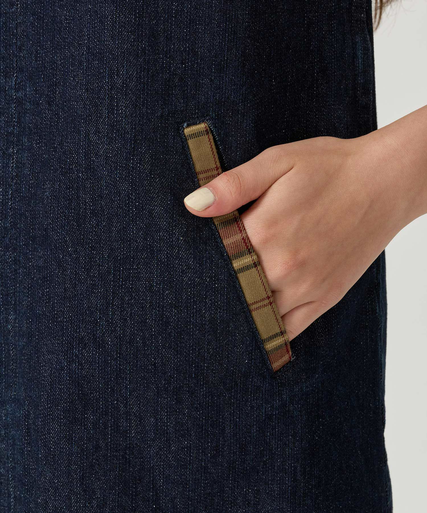 チェック/ジャンスカ/ワンピース