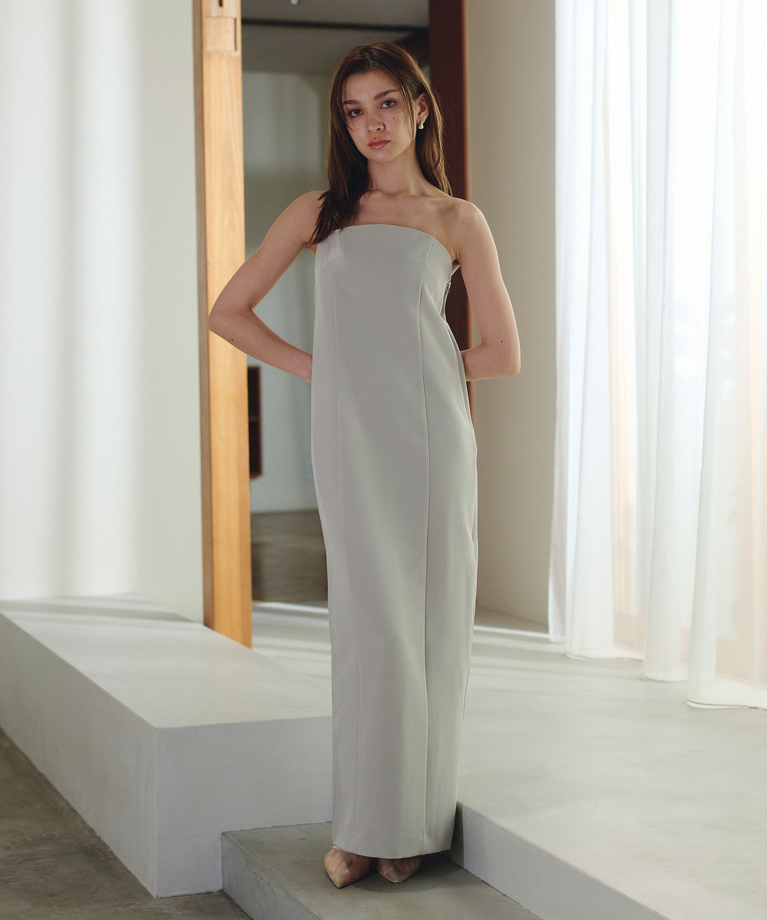 バック ストリング ベア ワンピース KINO THE KEI 