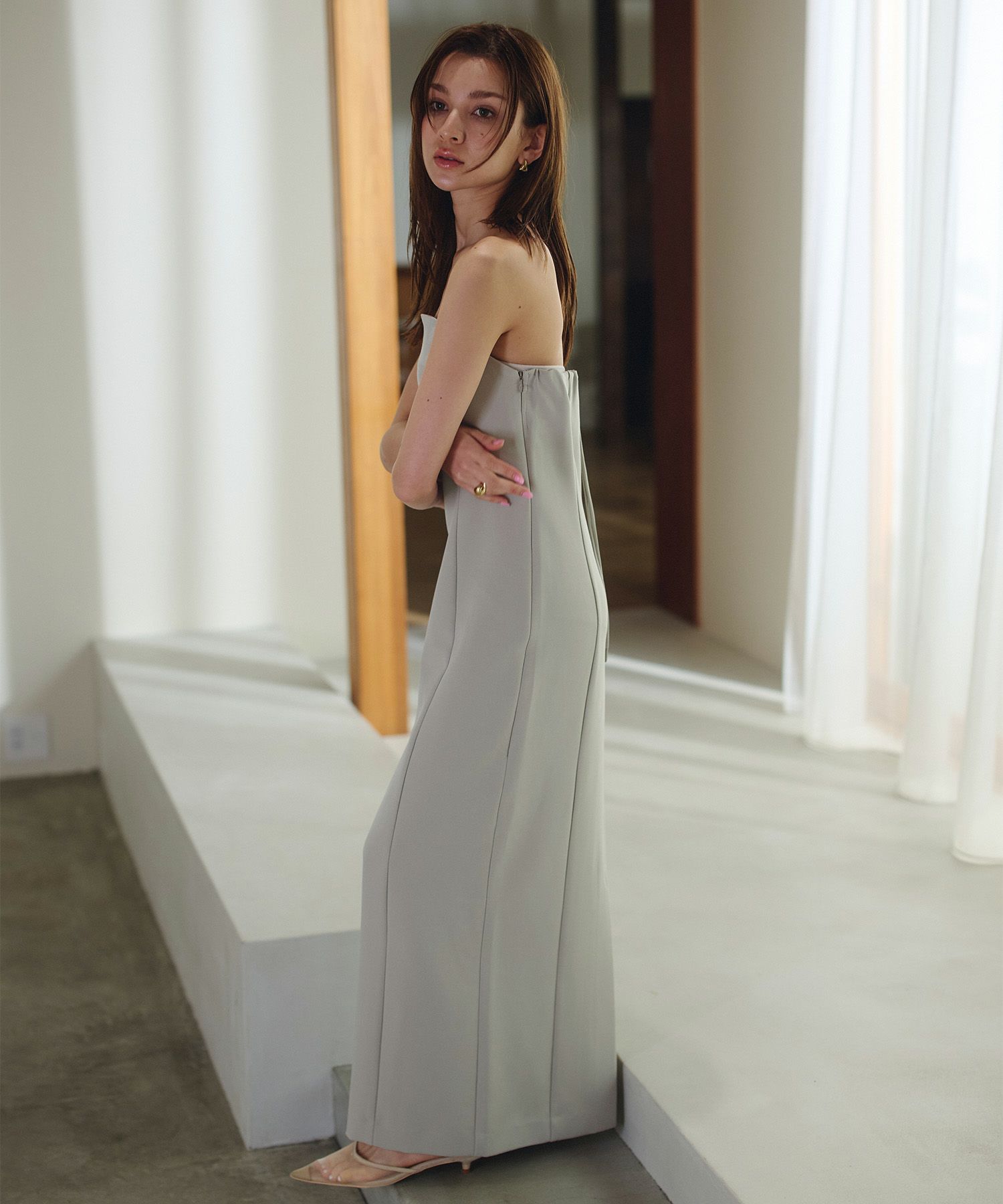 バック ストリング ベア ワンピース KINO THE KEI 