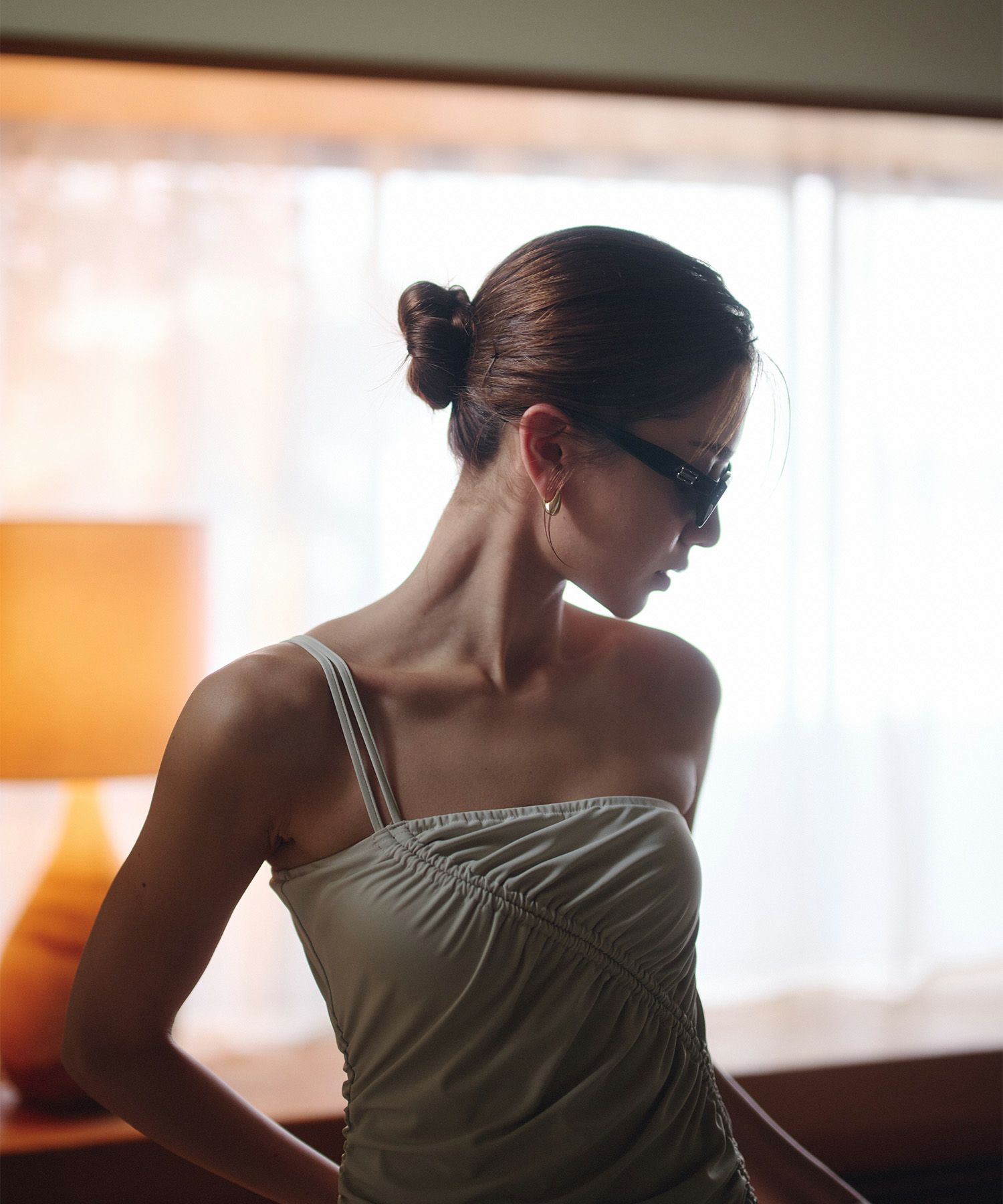 WATERSIDE & DAILYWEAR ワンショルダー ドロスト ワンピース KINO THE KEI 全2色｜ktk321-0087【1】