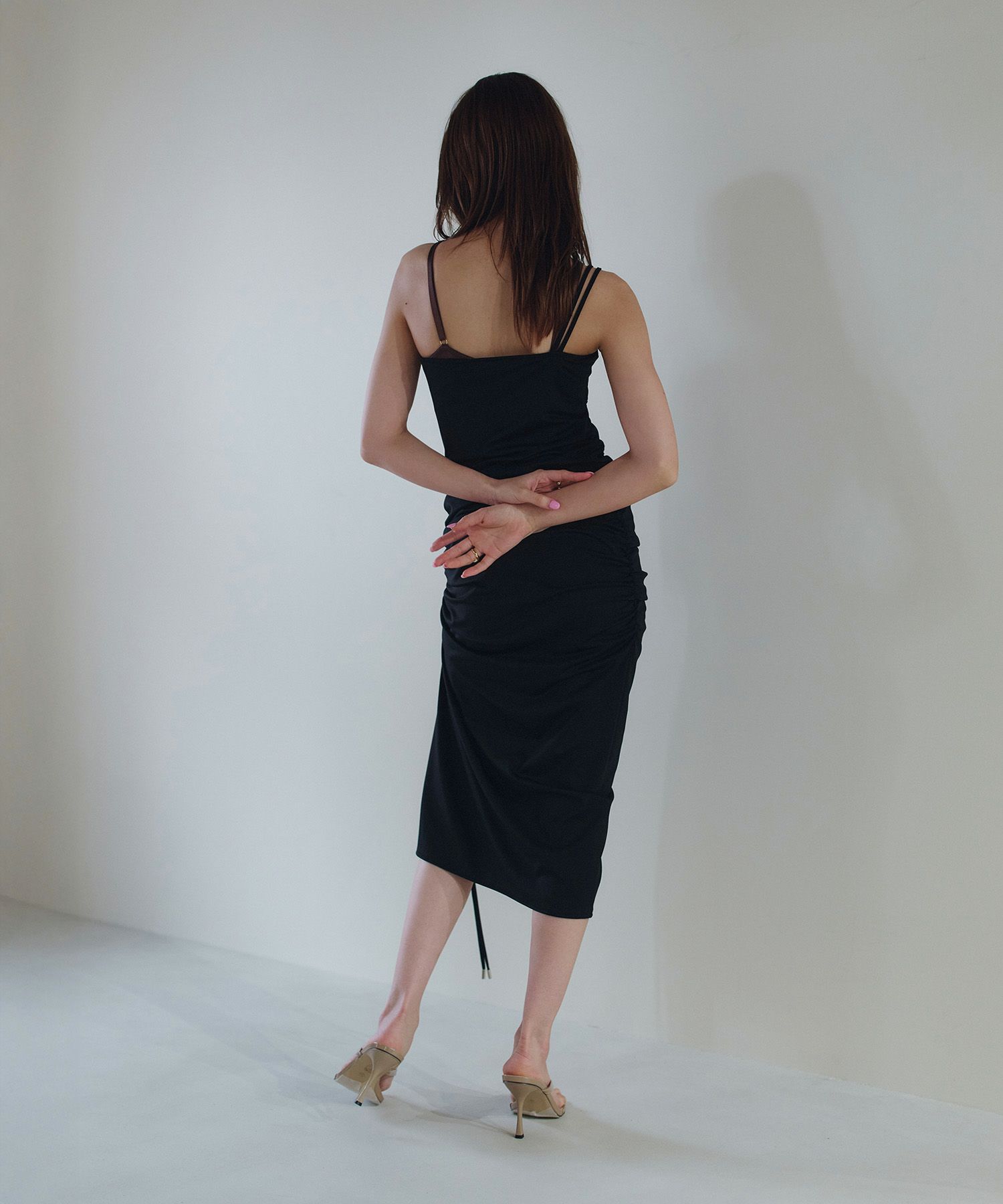 WATERSIDE & DAILYWEAR ワンショルダー ドロスト ワンピース KINO THE KEI 全2色｜ktk321-0087【1】