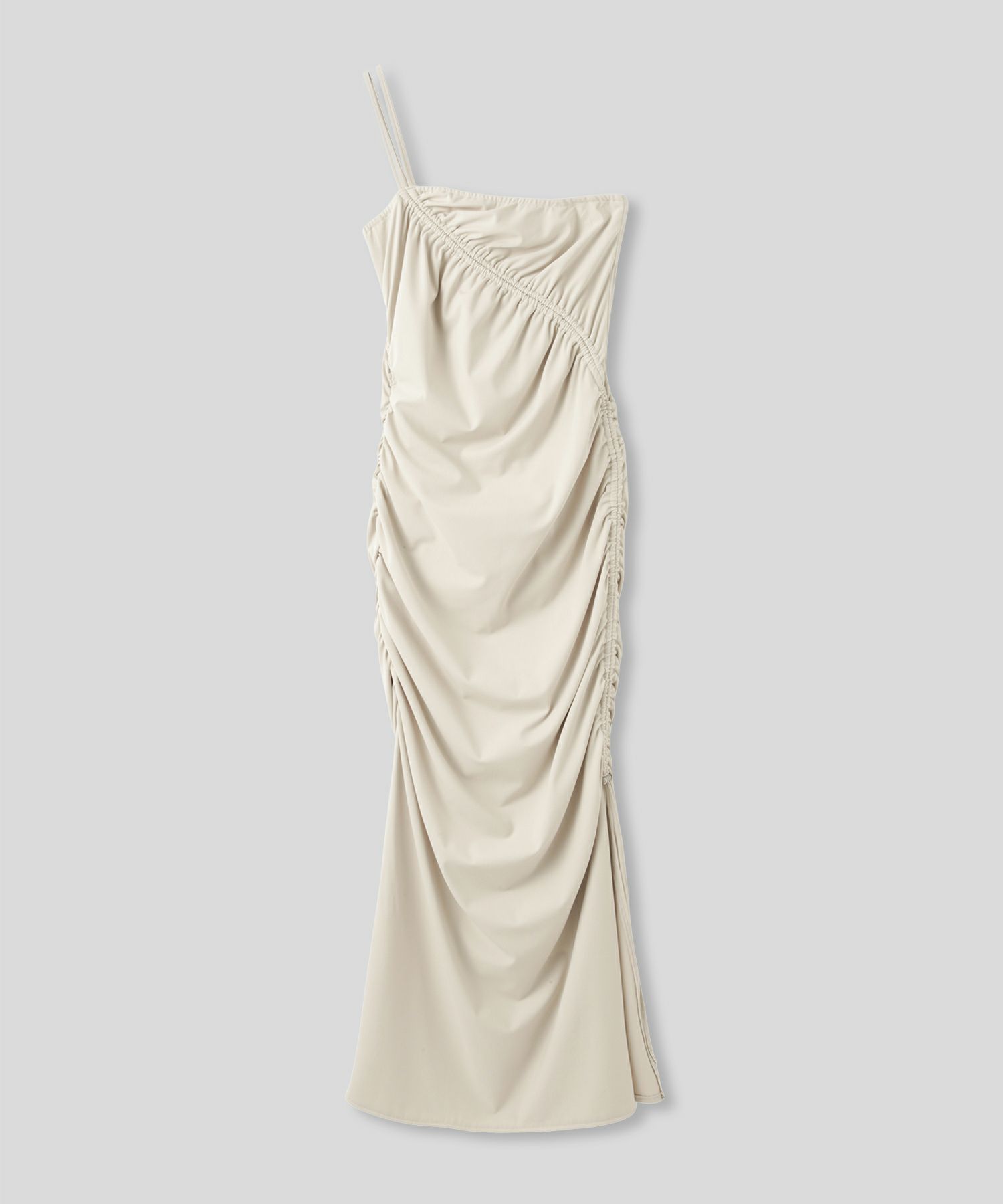 WATERSIDE & DAILYWEAR ワンショルダー ドロスト ワンピース KINO THE KEI 全2色｜ktk321-0087【1】