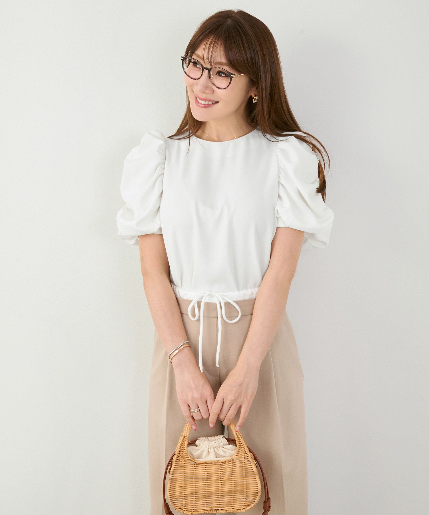 手洗い可セットアップ対応可かわいい上品きれいめ大人カジュアルオフィスフォーマルフェミニンシンプルパワーショルダージョイントスペースLPセットアップ企画-01