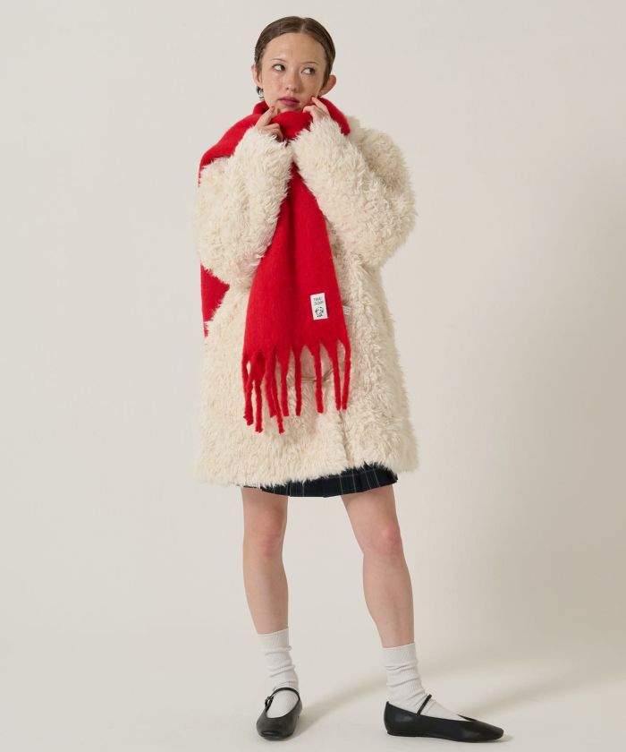 フェイクファー ダッフルコート TINA：JOJUN 全3色｜tnj141-1083【4