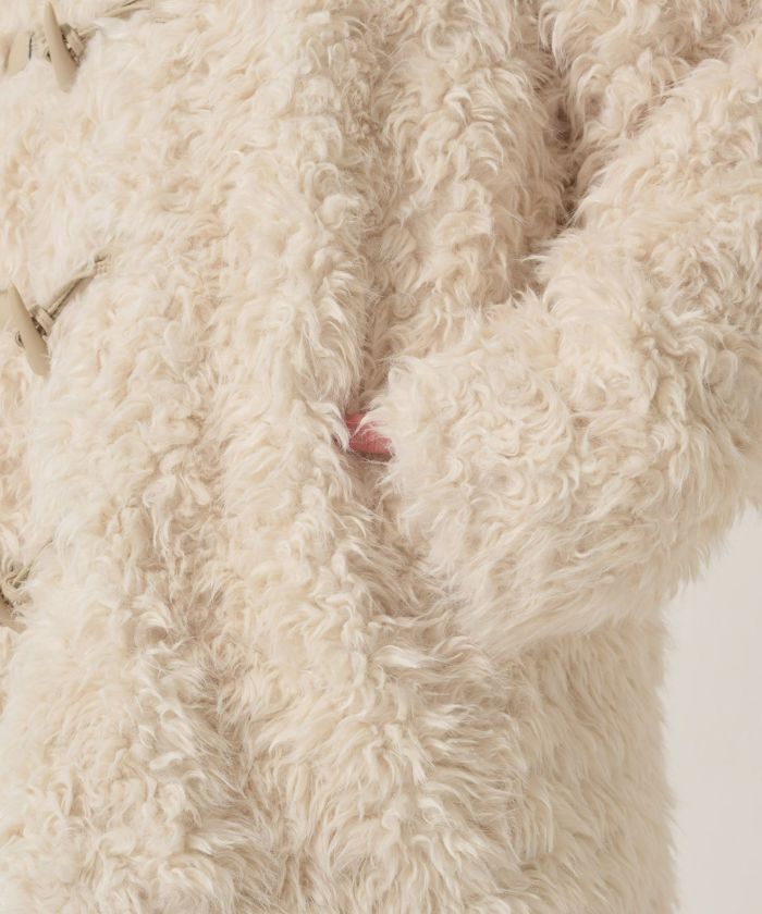 フェイクファー ダッフルコート TINA：JOJUN 全3色｜tnj141-1083【4