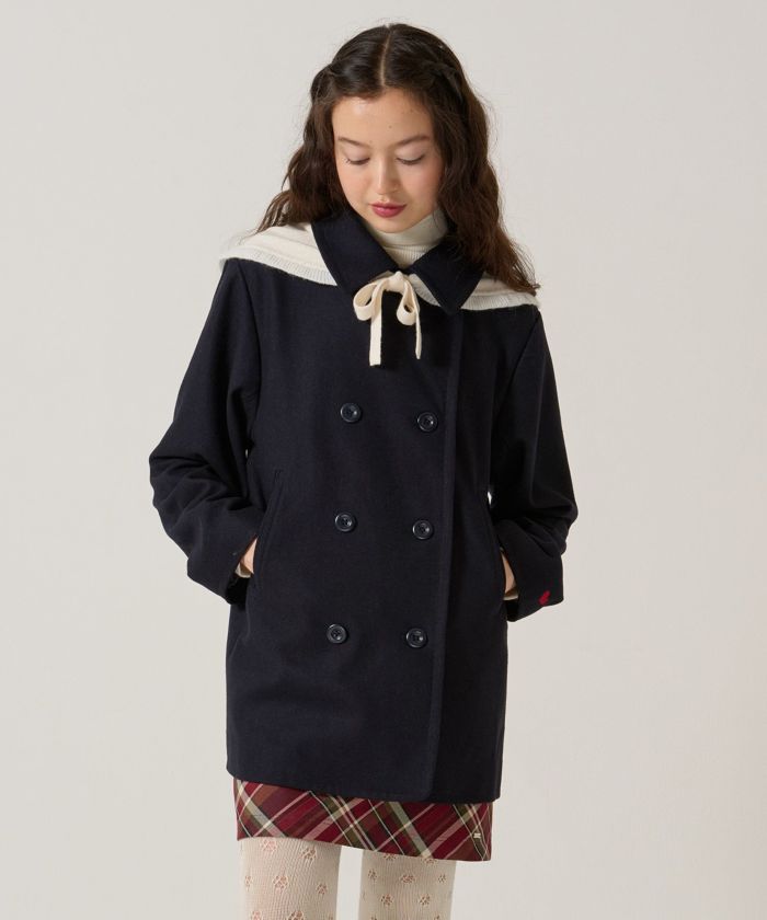 ウール/ ピーコート/アウター