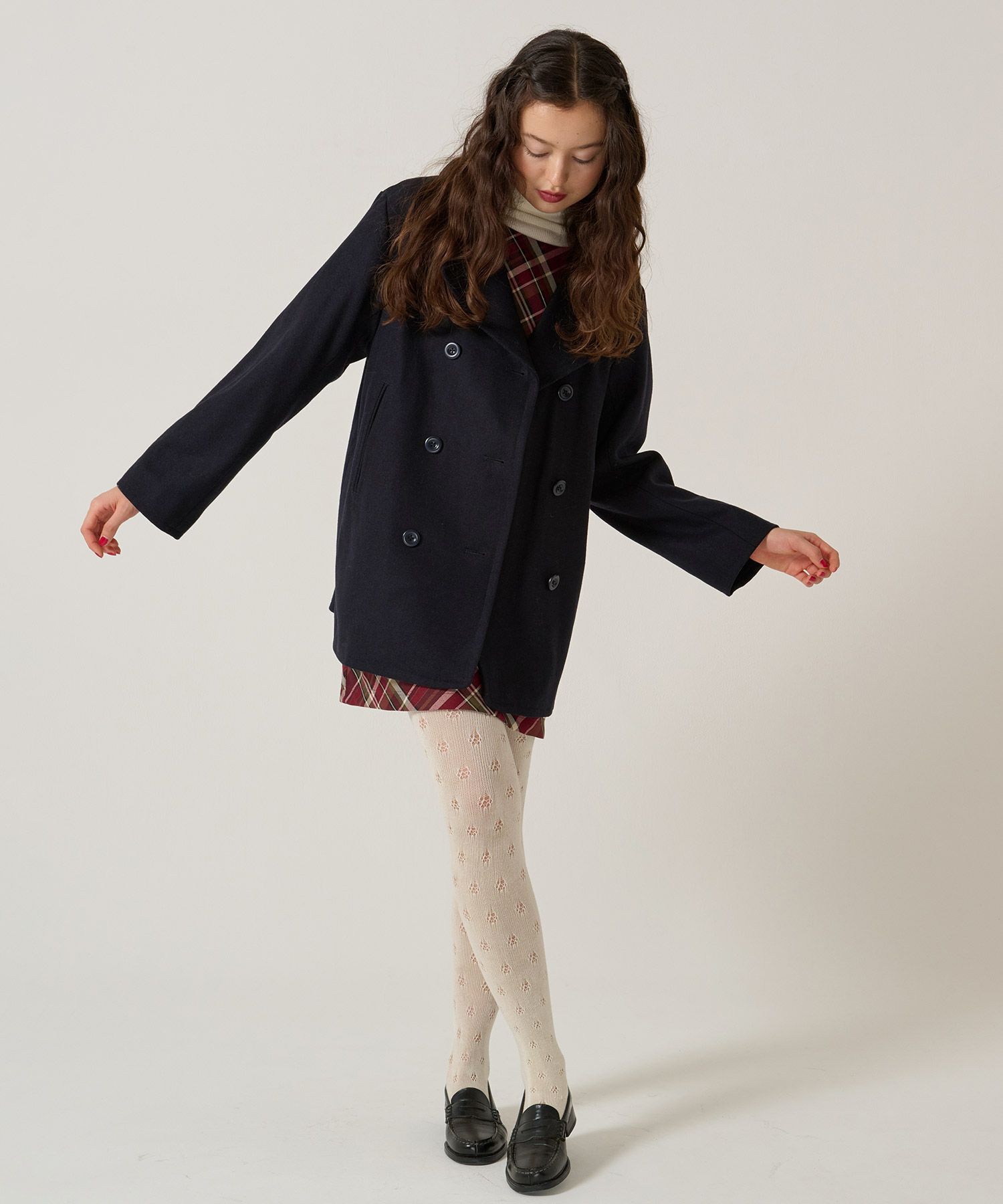 ウール/ ピーコート/アウター