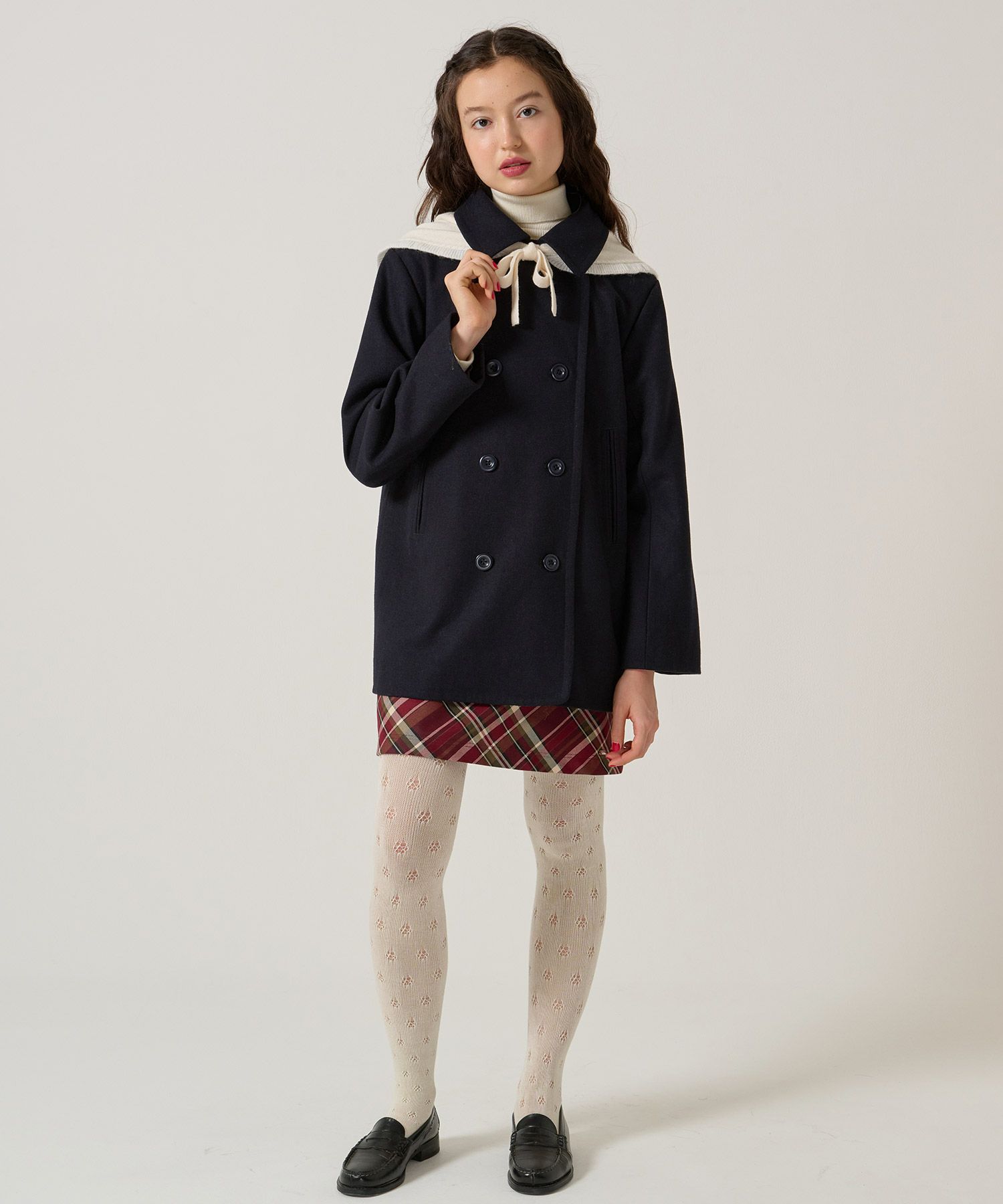 ウール/ ピーコート/アウター