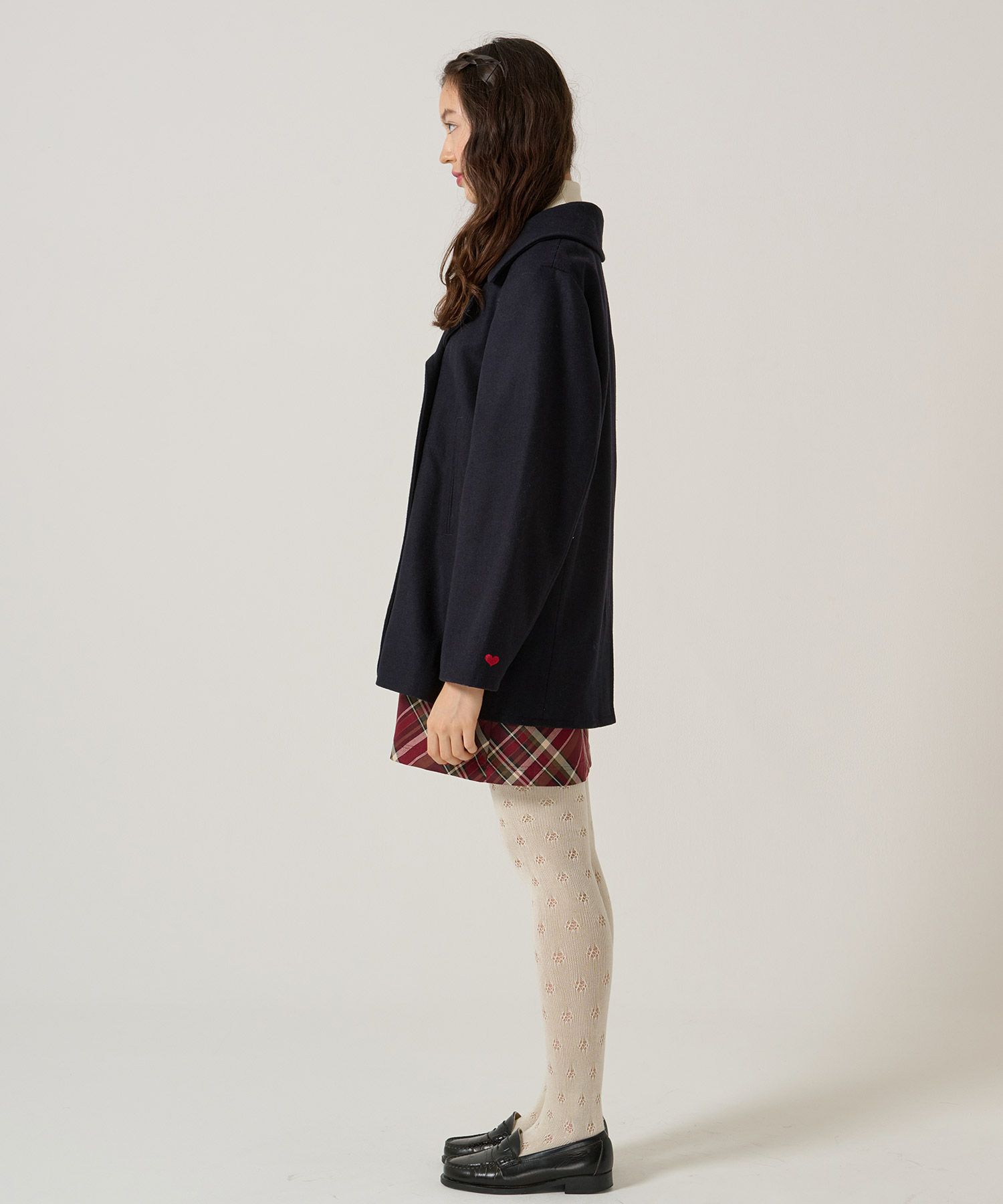 ウール/ ピーコート/アウター