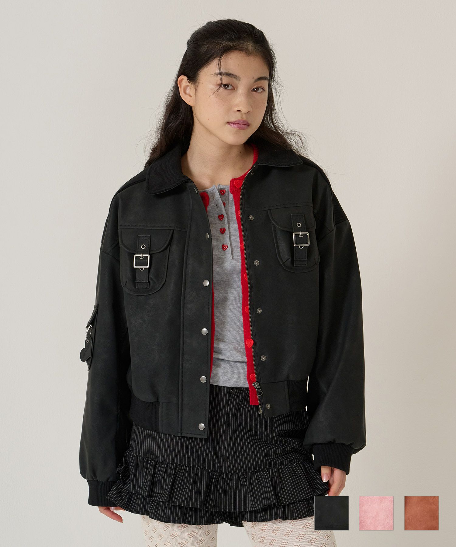 レザー/ブルゾン/アウター