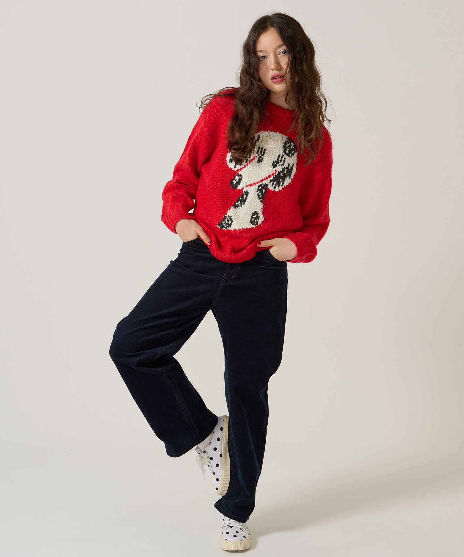 オリジナル ジャカードニット プルオーバー TINA：JOJUN 全2色｜tnj441