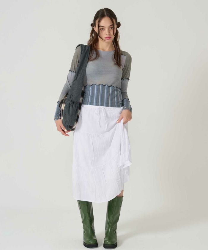 オリジナル/カットソー /ロンT/グレー