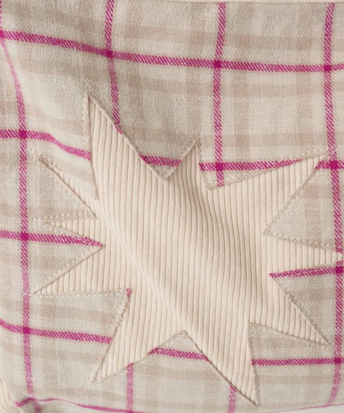 コーデュロイ/ショルダー/バッグ/アイボリー