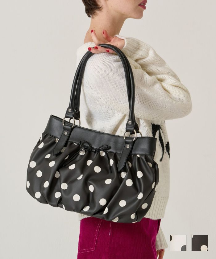 ドット/バッグ/ハンドバッグ