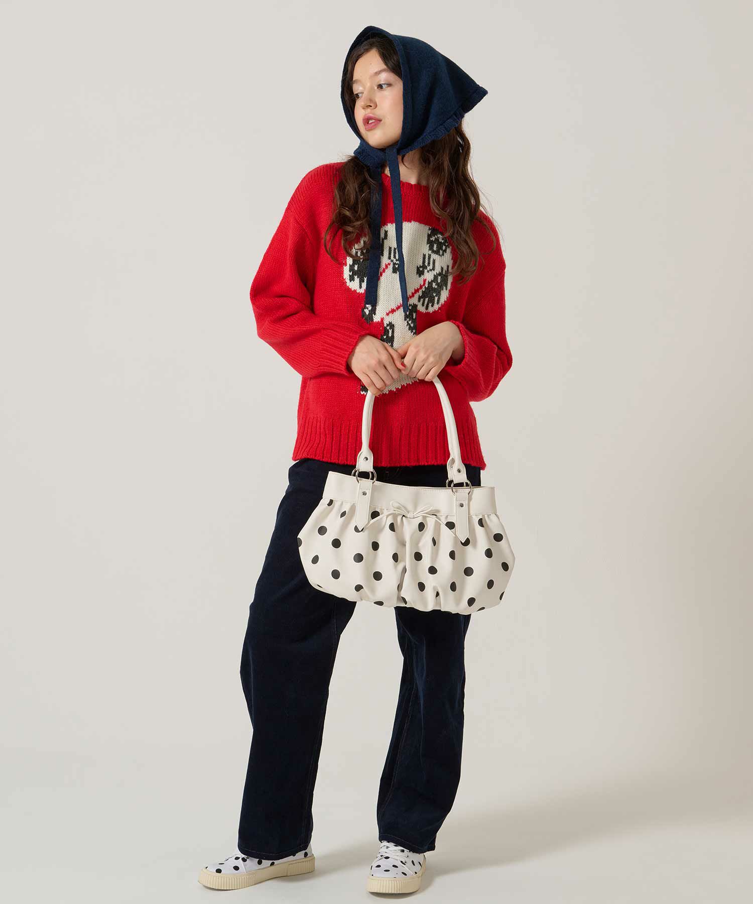 ドット/バッグ/ハンドバッグ