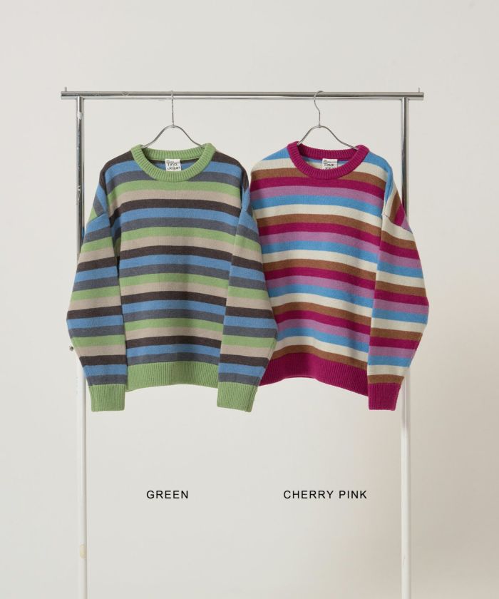 ボーダー/オーバーサイズ/ニット