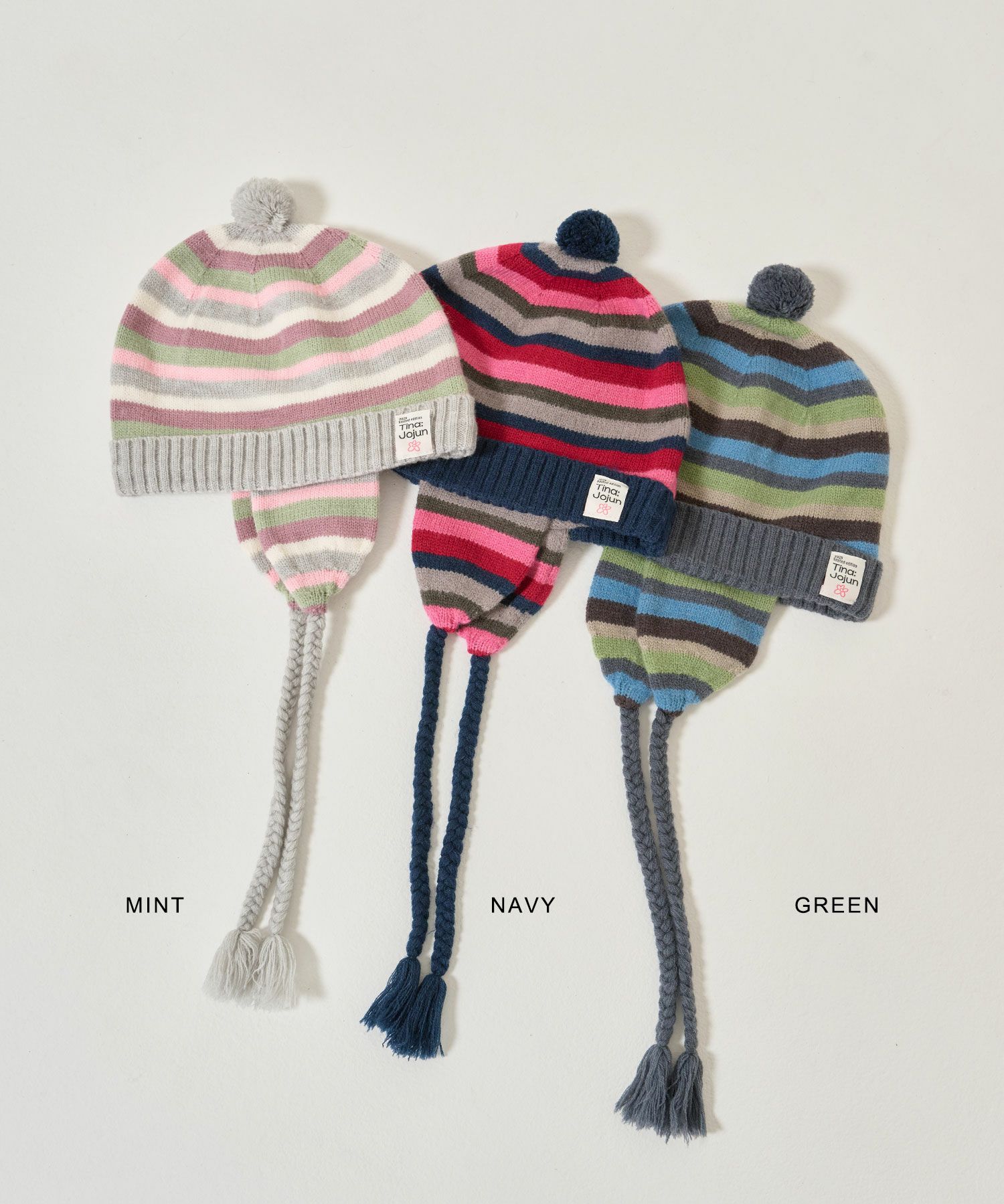 ボーダー/ニット帽/限定