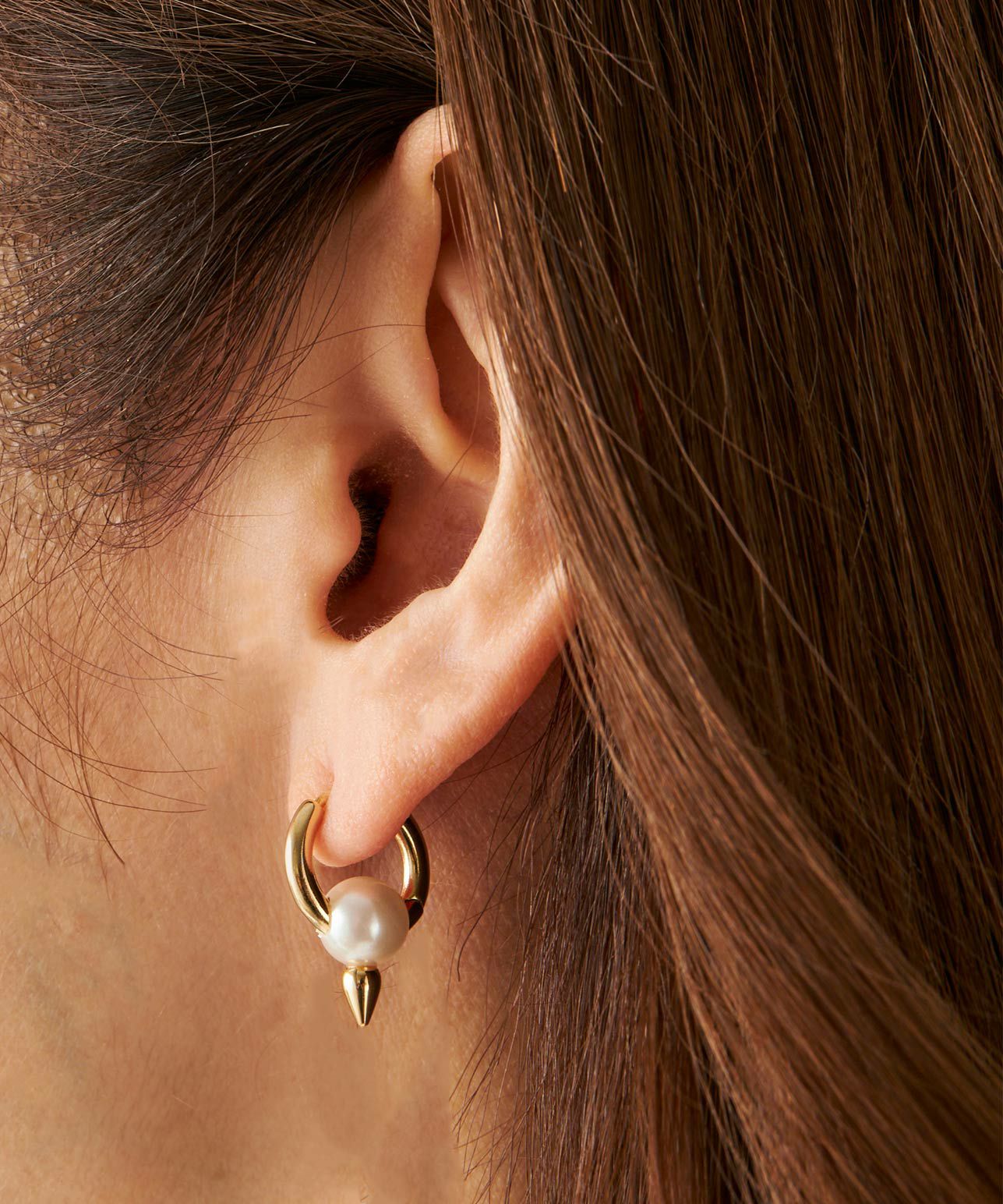 スタッズ ドロップ ピアス Studs Drop Pierce