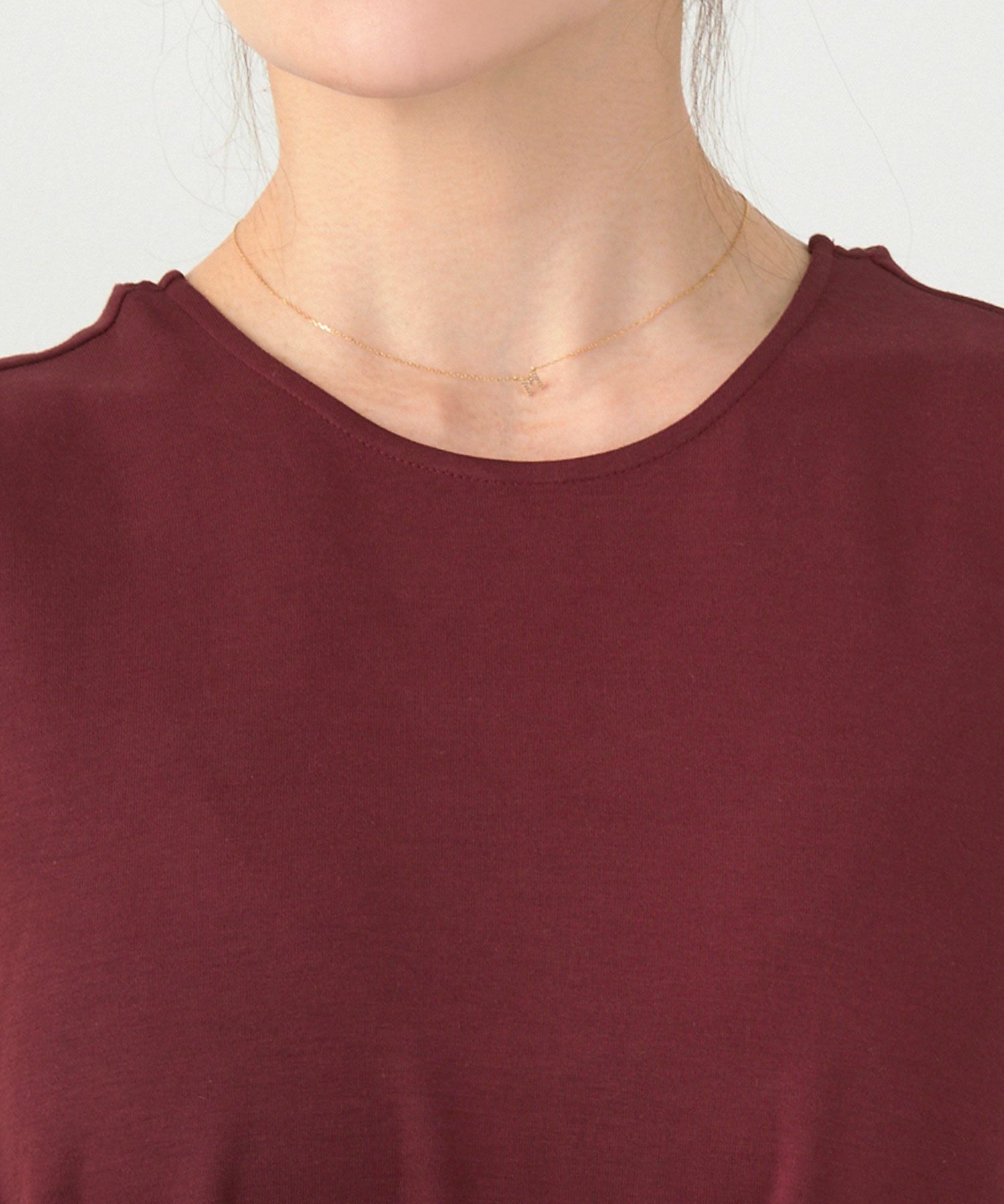 手洗い可かわいい上品きれいめ大人カジュアルシンプルノースリーブ体型カバーフェニミンジョイントスペース